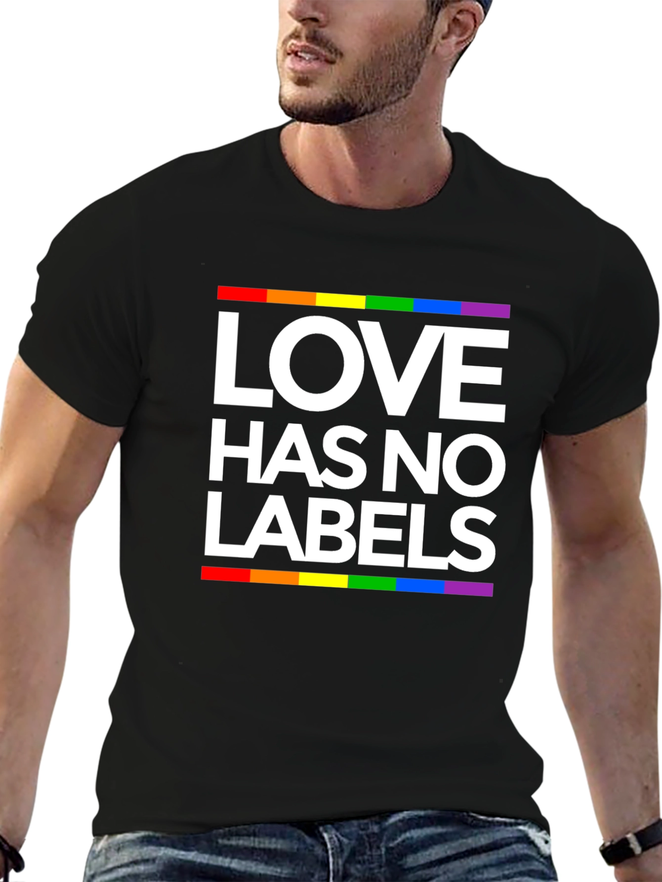 Love Has No Labels LGBTQ+ Pride T-Shirt