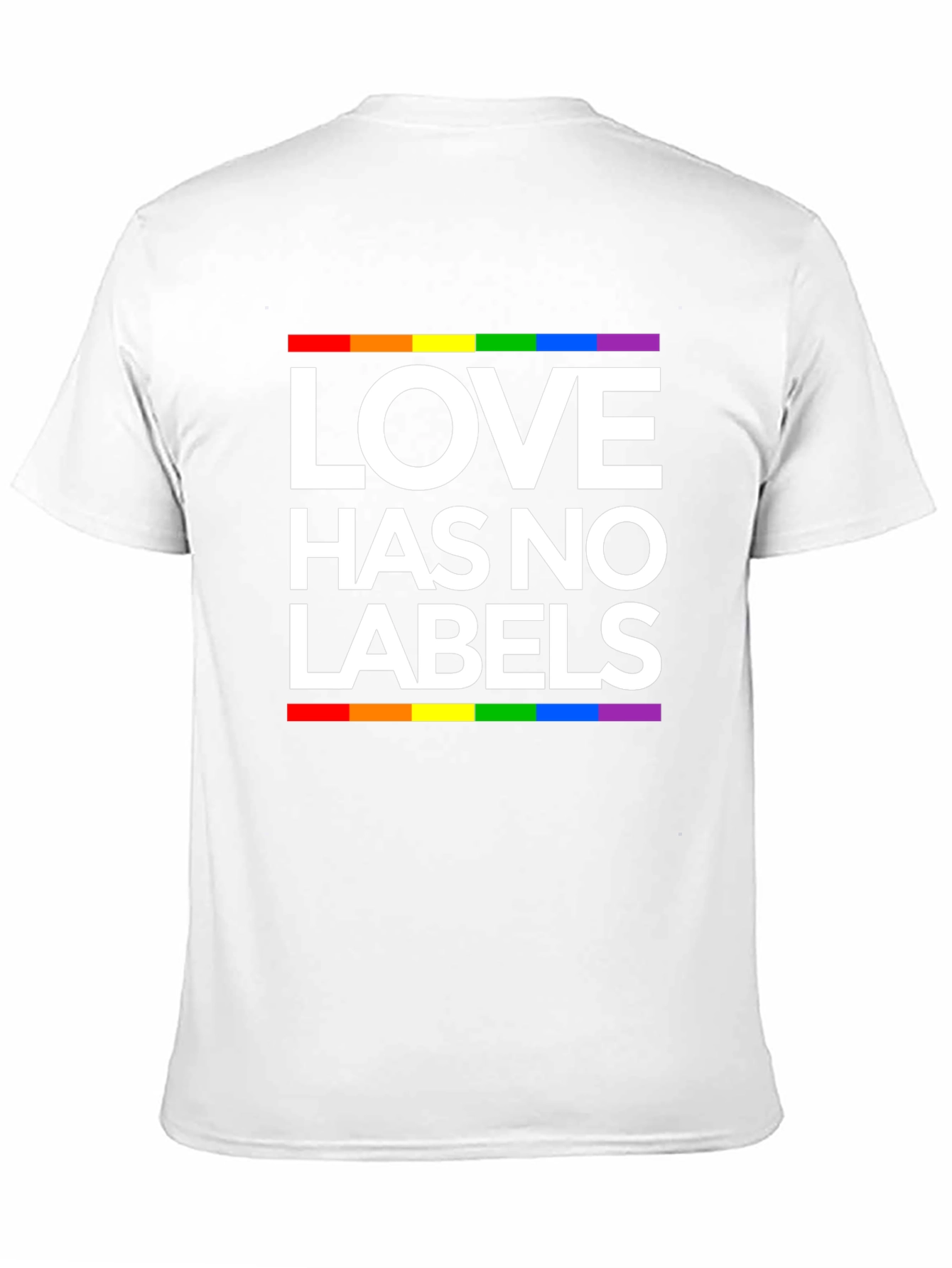 Love Has No Labels LGBTQ+ Pride T-Shirt