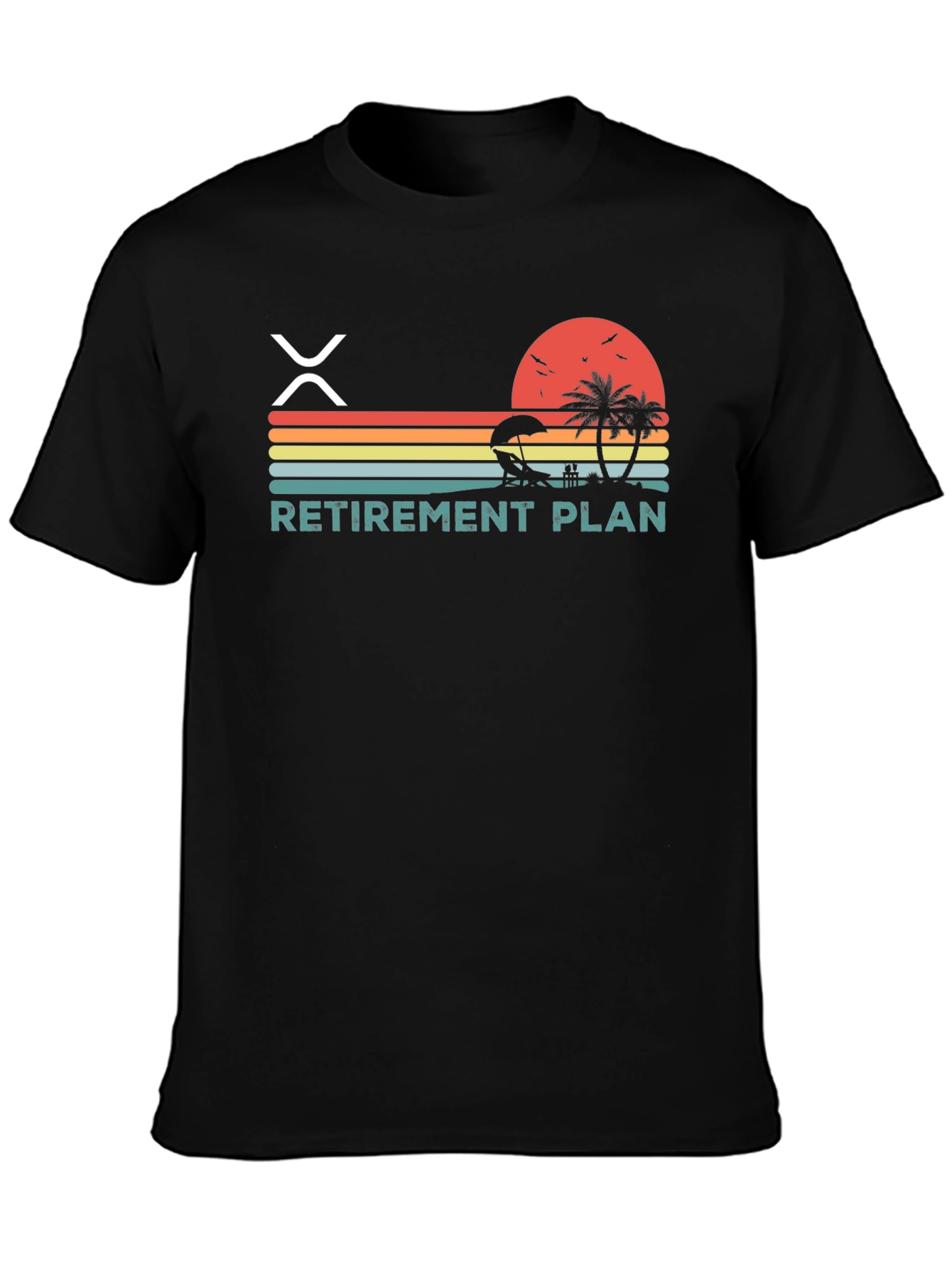 Retirement Plan Ripple XRP T-Shirt