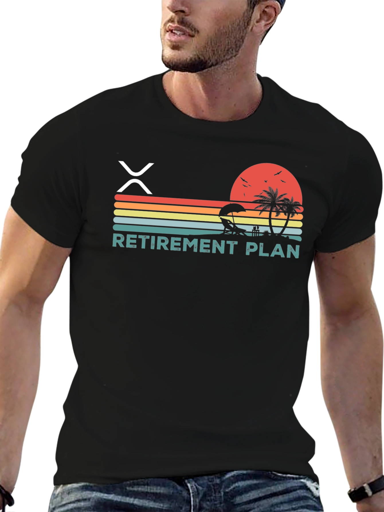 Retirement Plan Ripple XRP T-Shirt