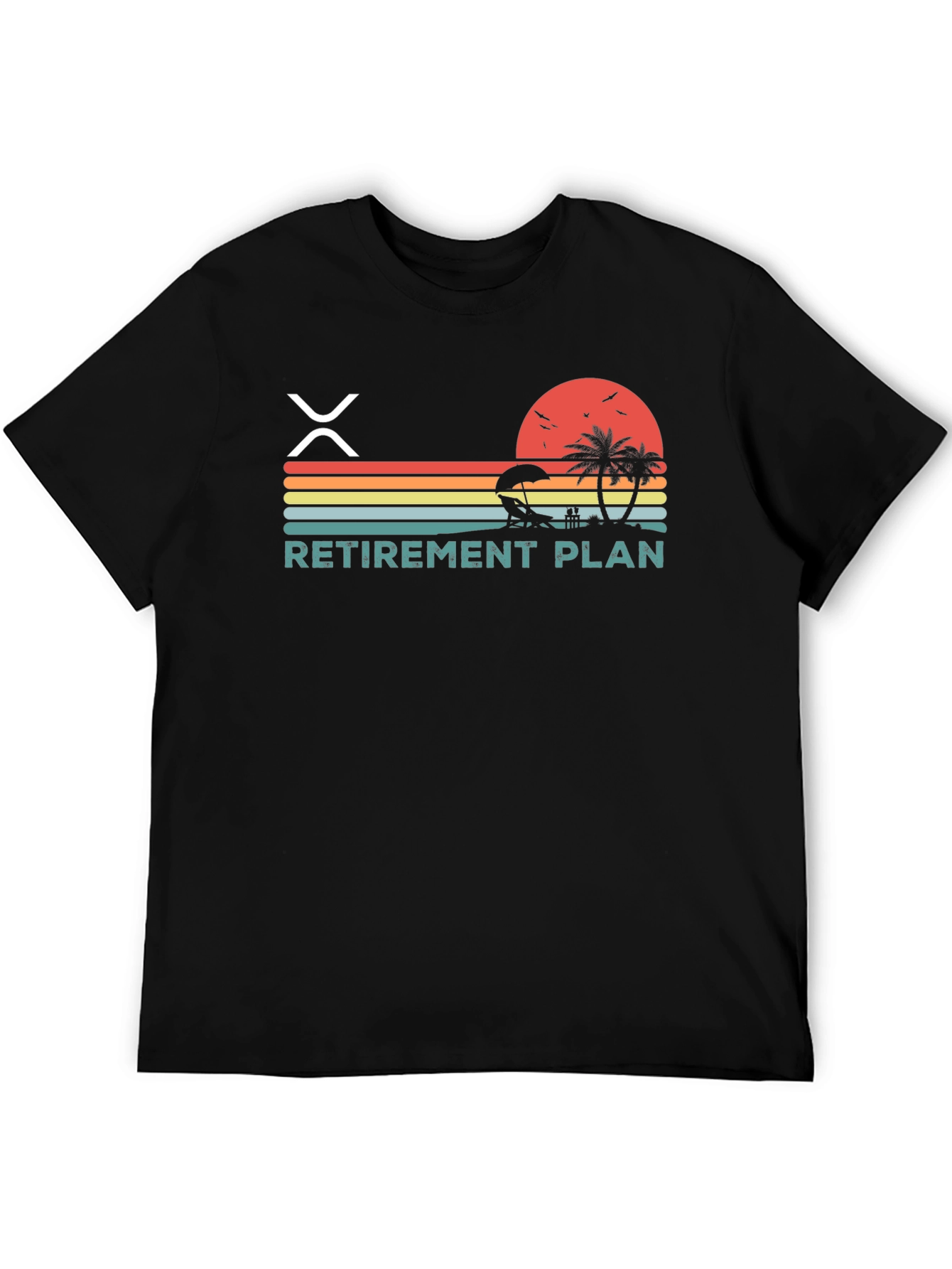 Retirement Plan Ripple XRP T-Shirt