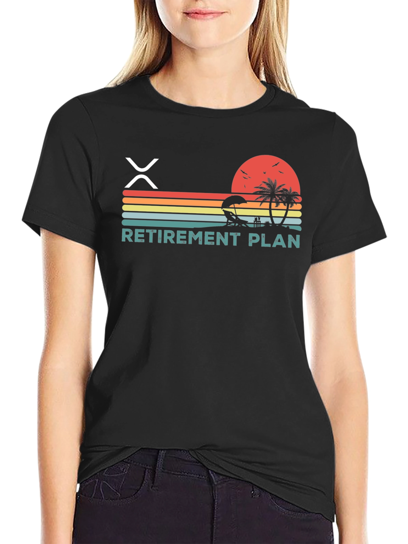 Retirement Plan Ripple XRP T-Shirt