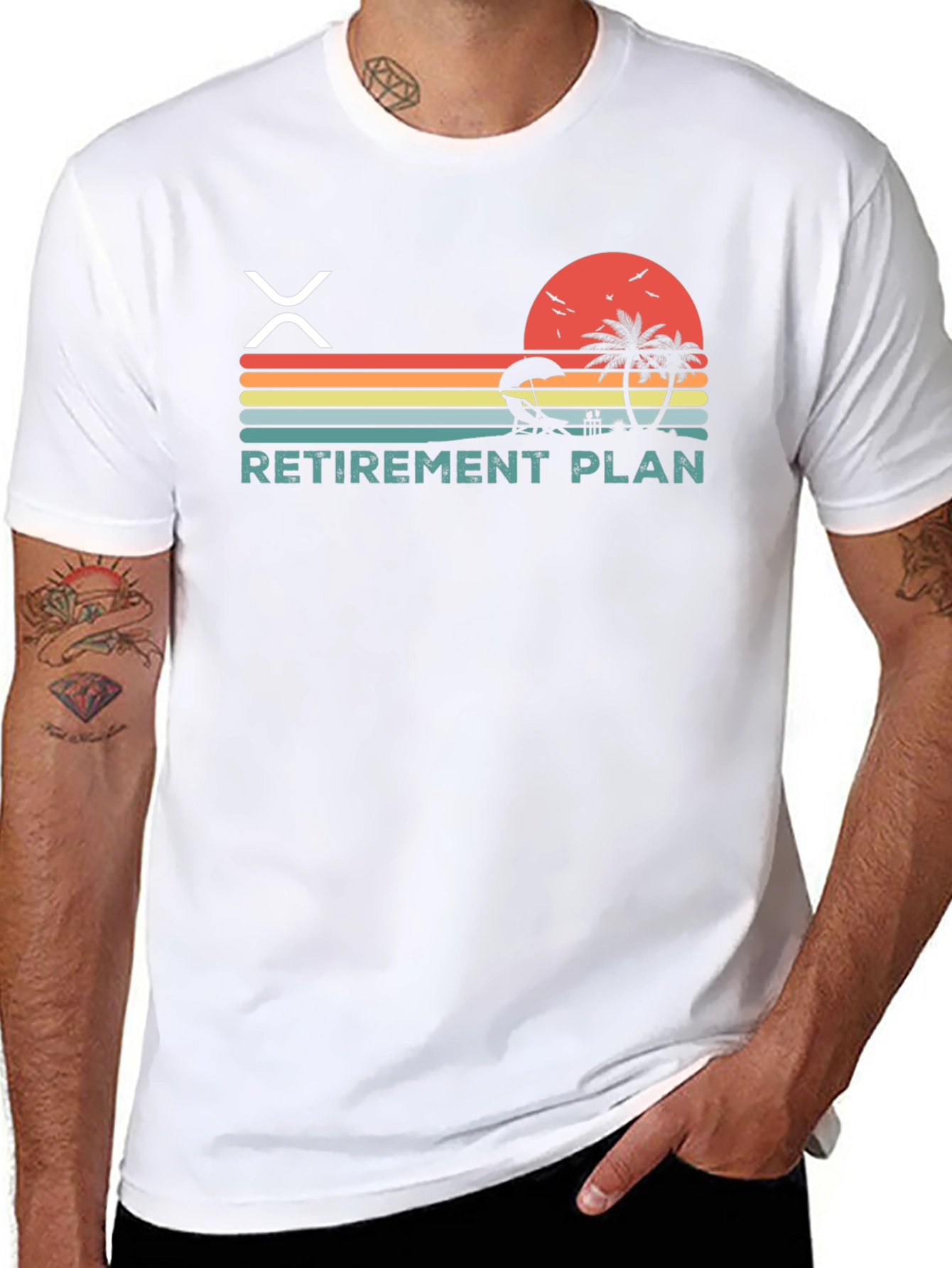 Retirement Plan Ripple XRP T-Shirt