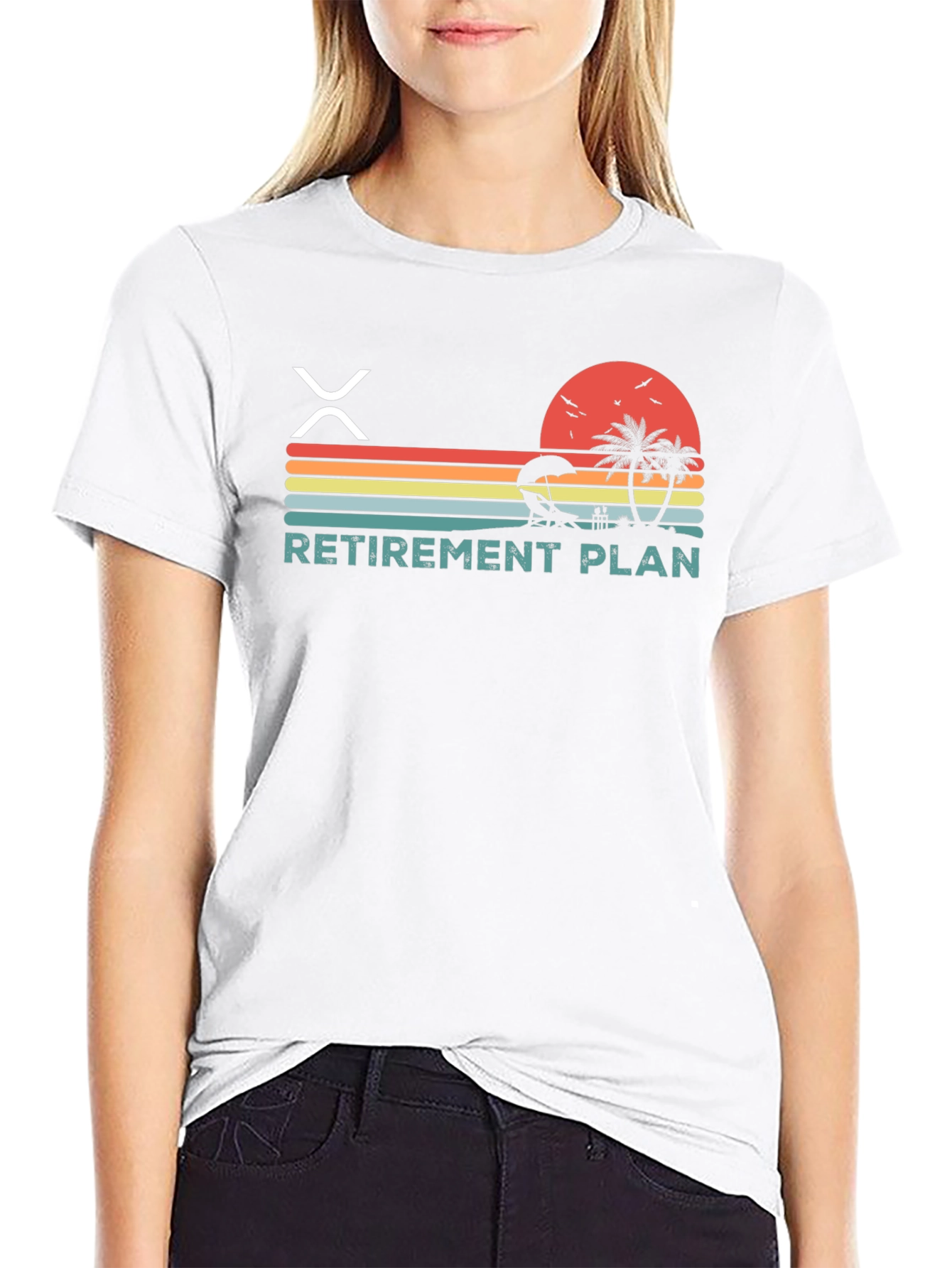 Retirement Plan Ripple XRP T-Shirt