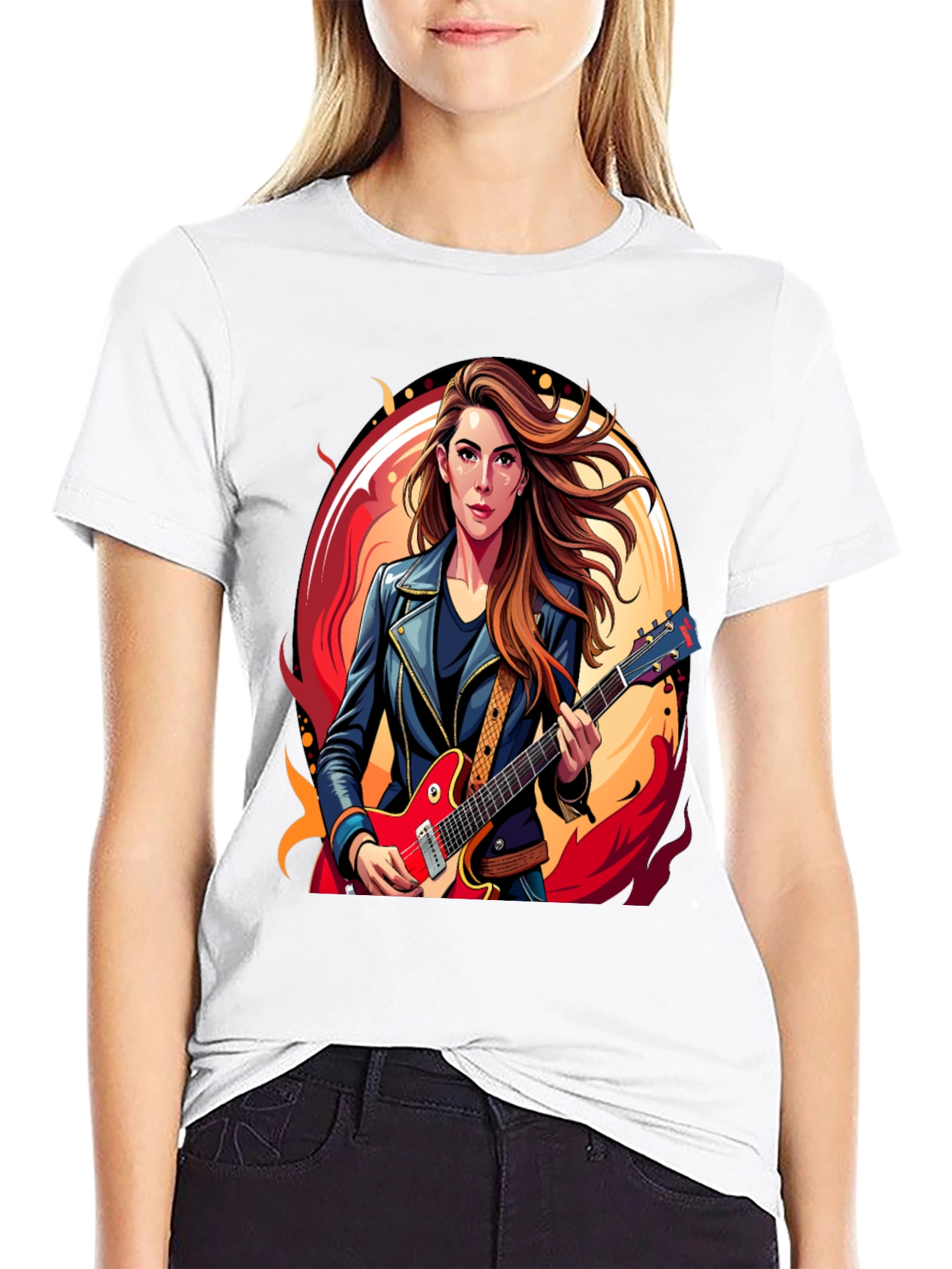 Rockstar Woman Graphic T-Shirt
