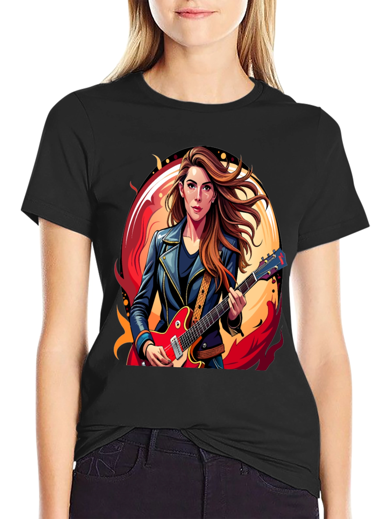 Rockstar Woman Graphic T-Shirt