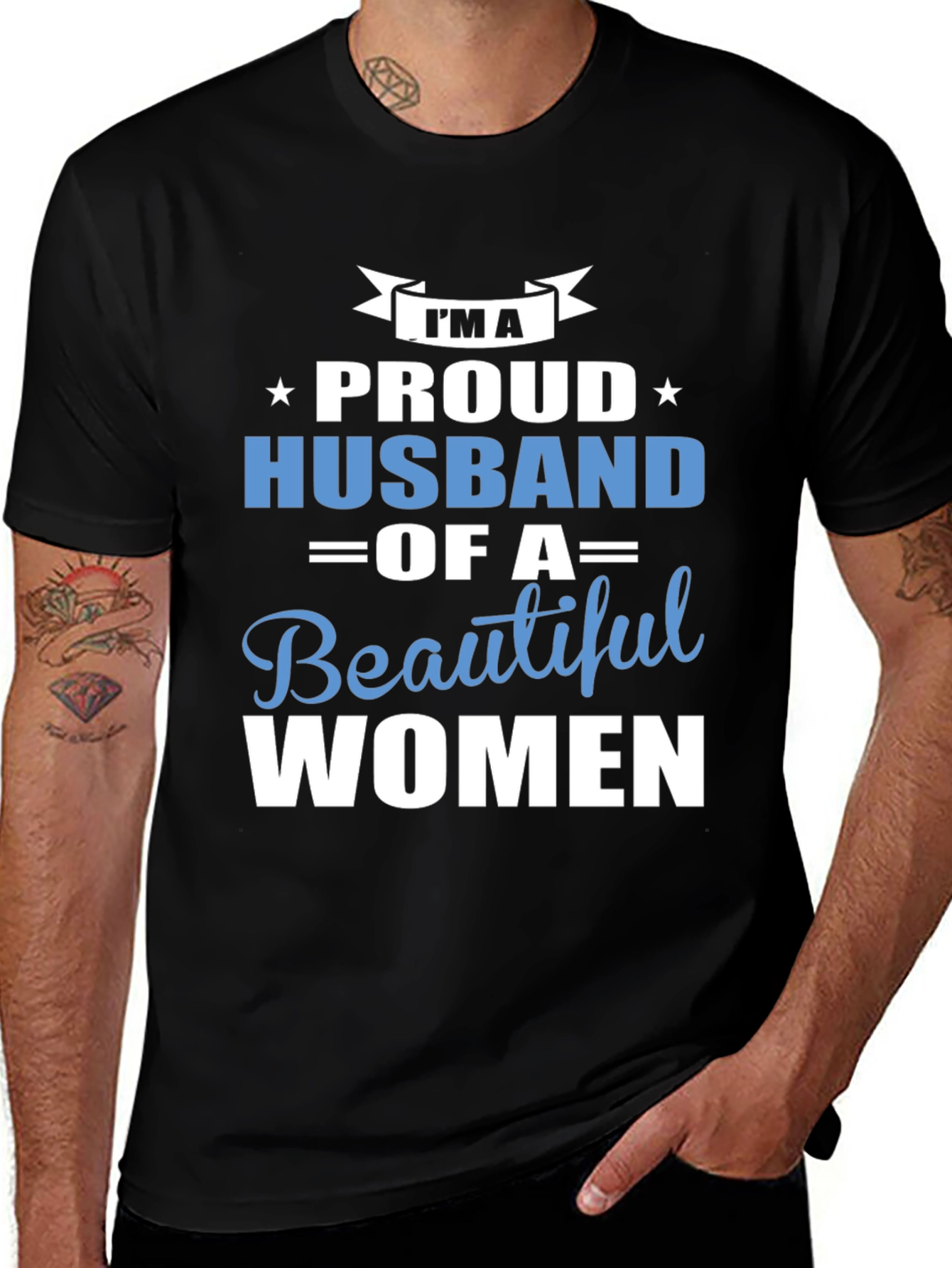 Proud Husband T-Shirt: Stylish & Comfortable Mens Tee