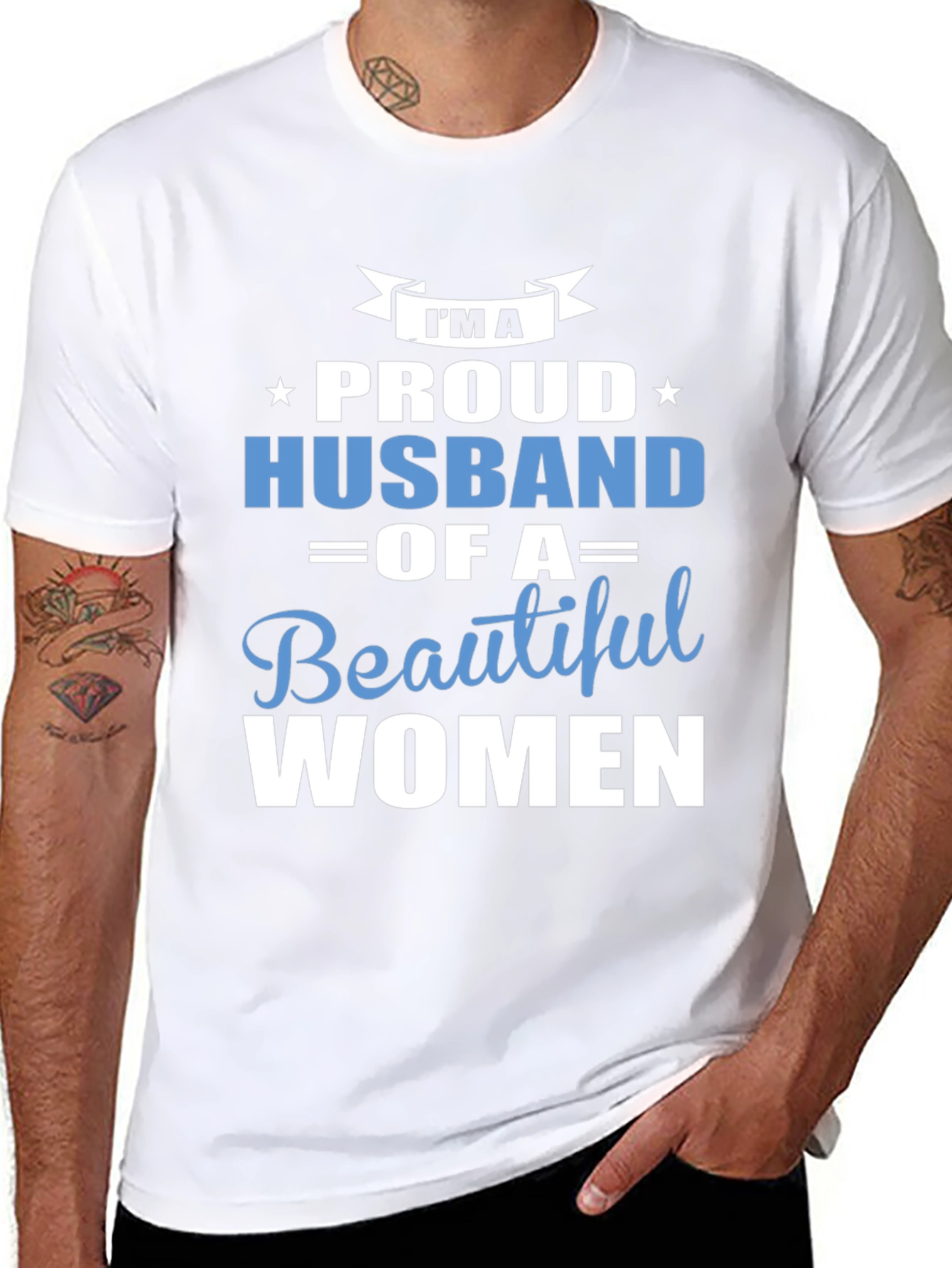 Proud Husband T-Shirt: Stylish & Comfortable Mens Tee