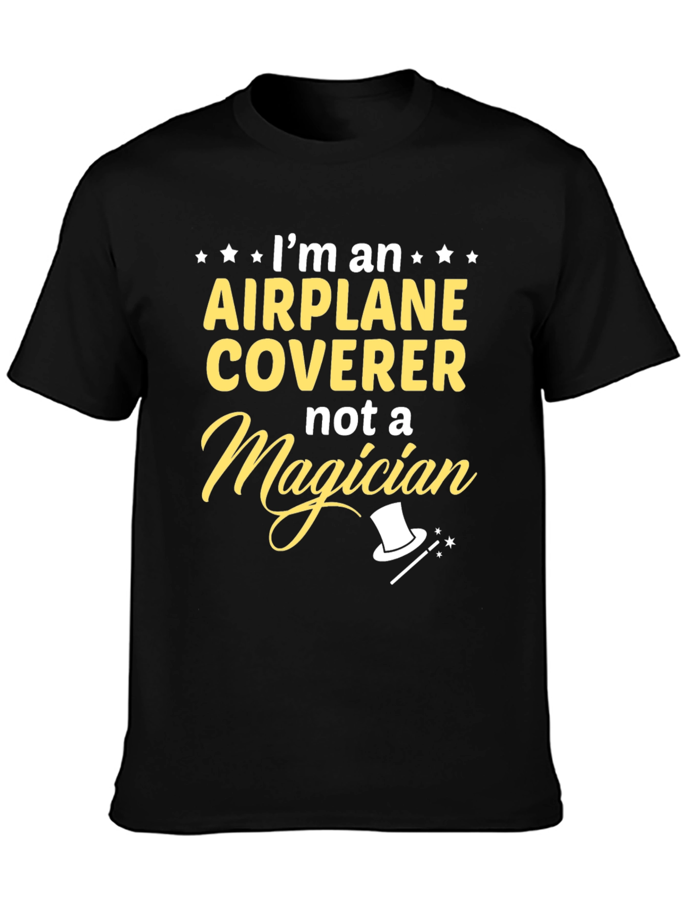 Airplane Coverer T-Shirt - Funny Aviation Mechanic Tee
