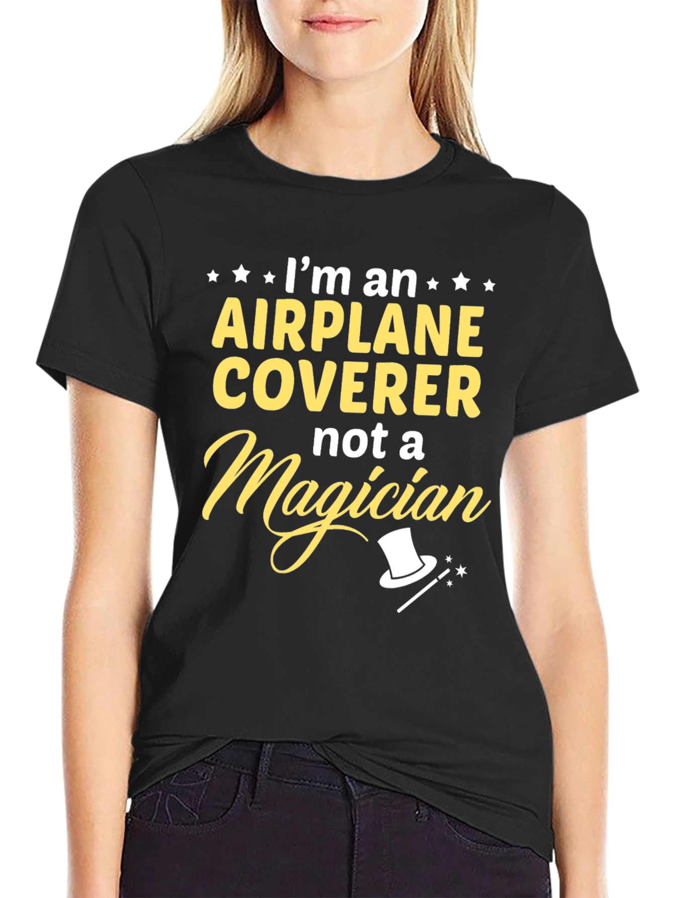 Airplane Coverer T-Shirt - Funny Aviation Mechanic Tee