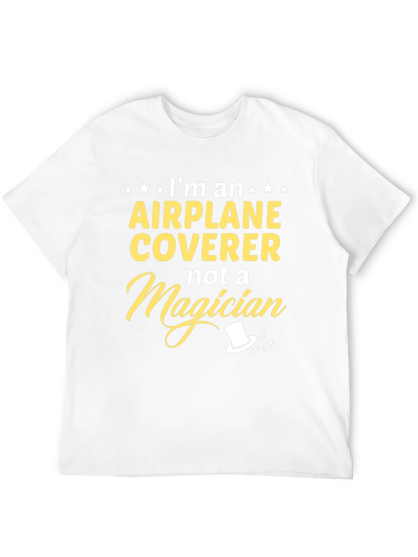 Airplane Coverer T-Shirt - Funny Aviation Mechanic Tee