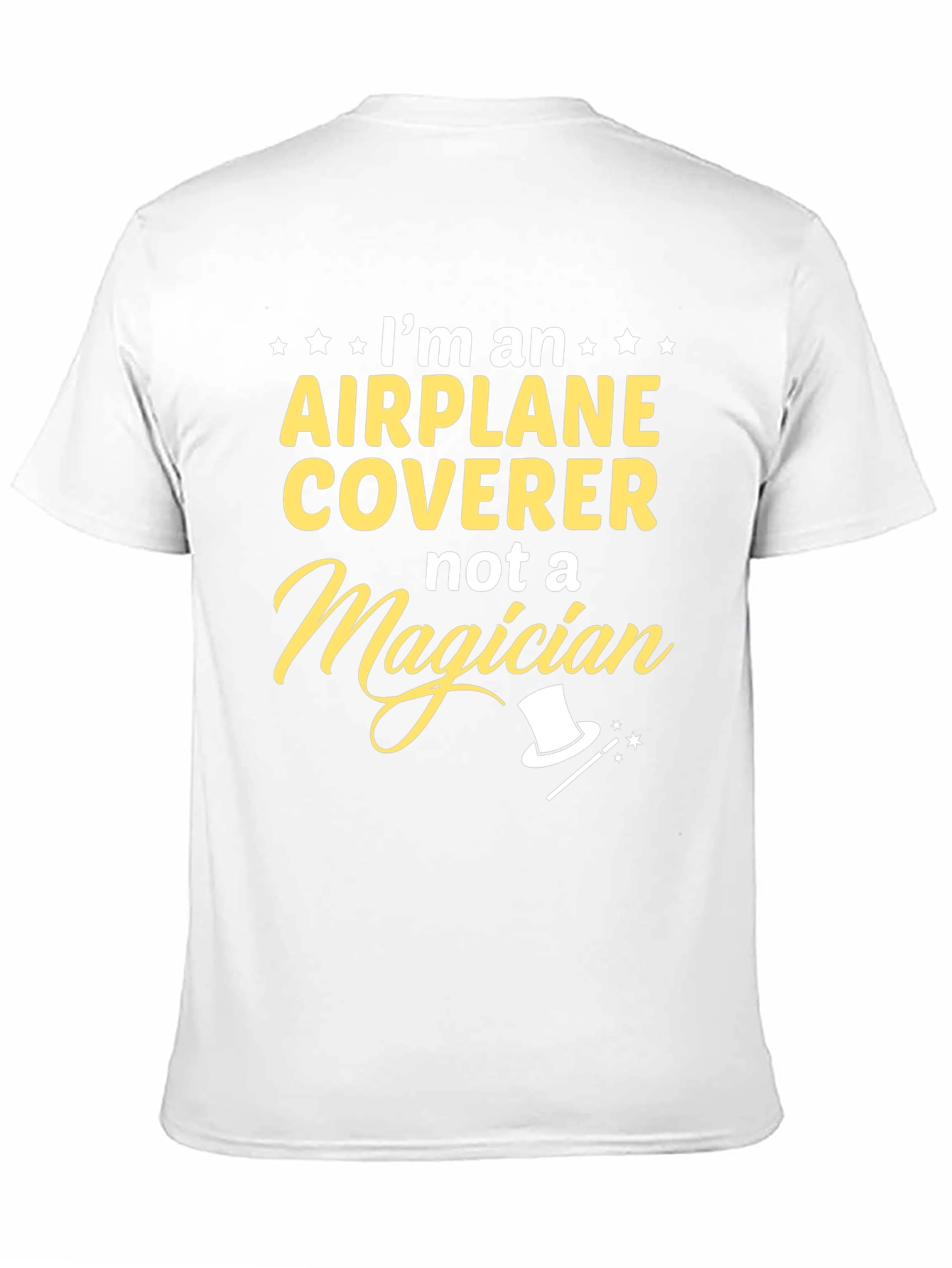 Airplane Coverer T-Shirt - Funny Aviation Mechanic Tee