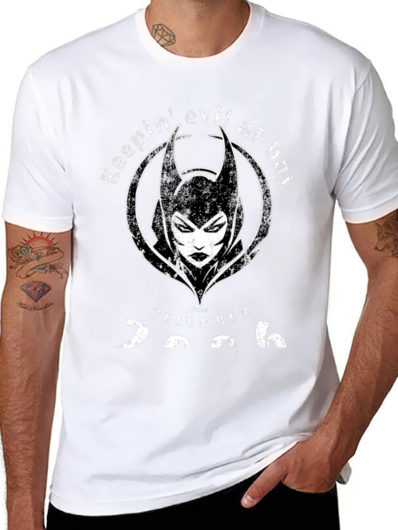 Keepin Evil at Bay Since December T-Shirt