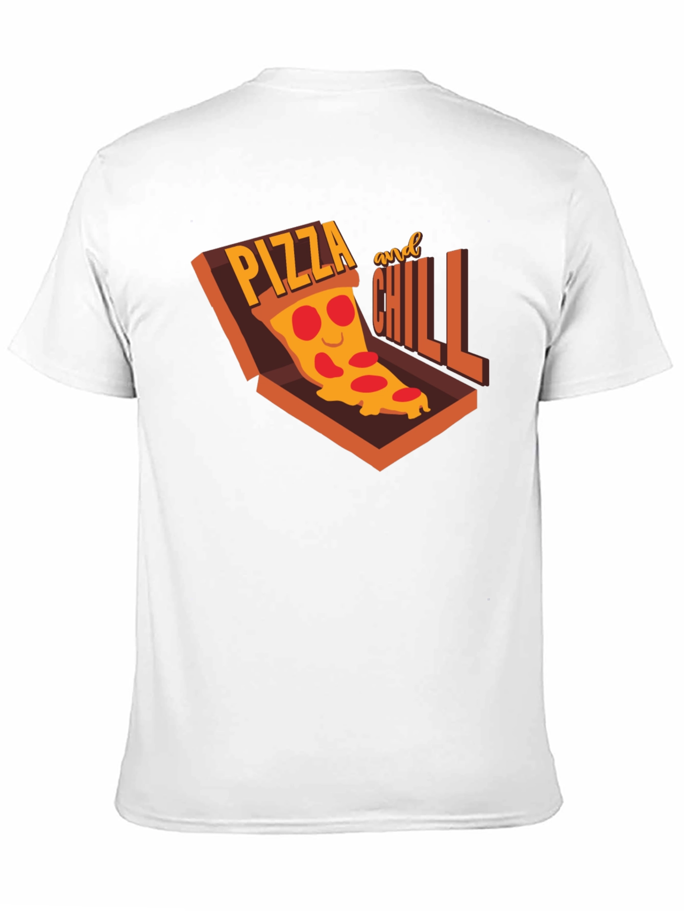 Pizza and Chill Graphic T-Shirt - Casual Comfort