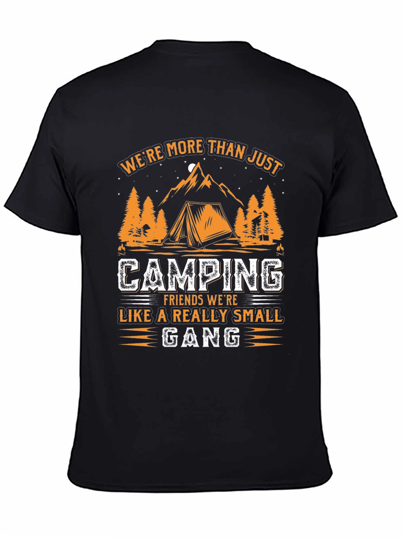 Camping Friends Small Gang Graphic Tee
