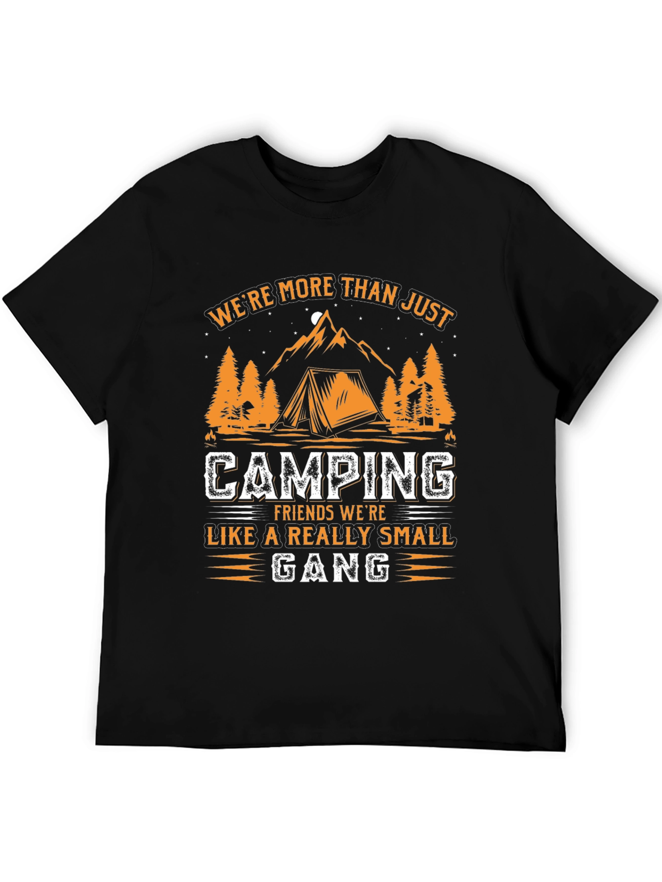Camping Friends Small Gang Graphic Tee
