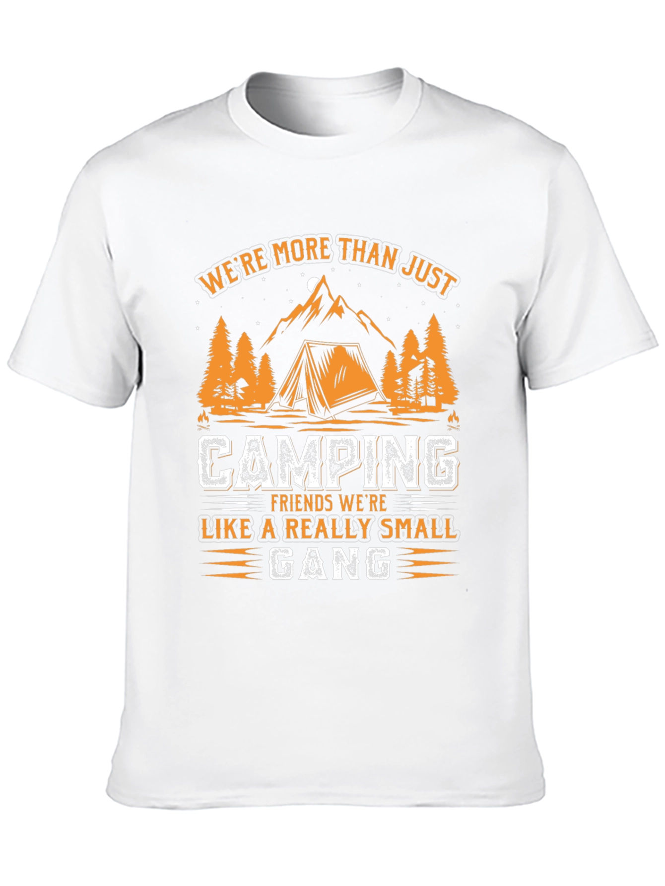 Camping Friends Small Gang Graphic Tee