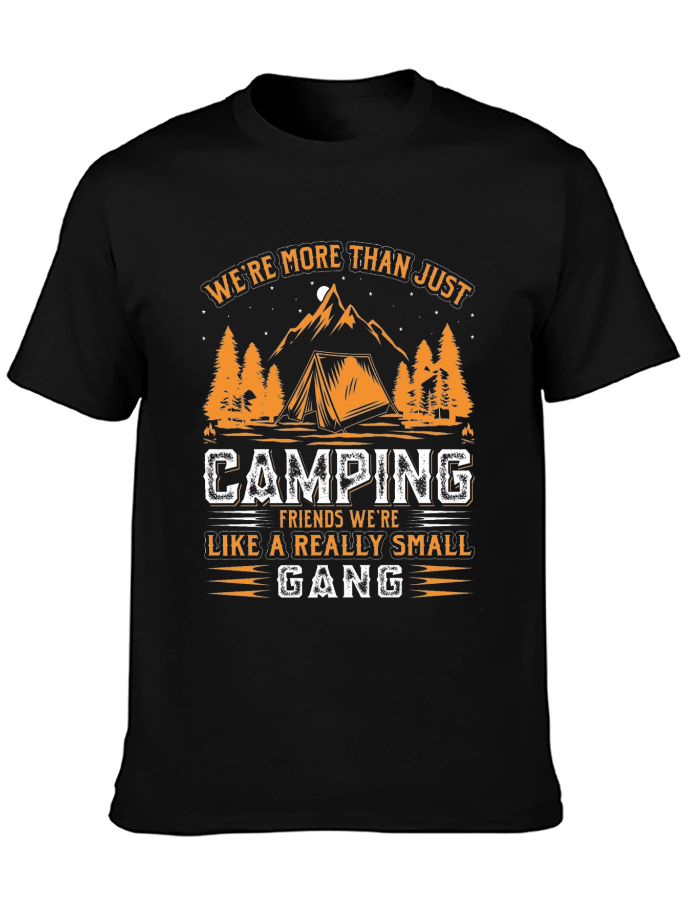 Camping Friends Small Gang Graphic Tee