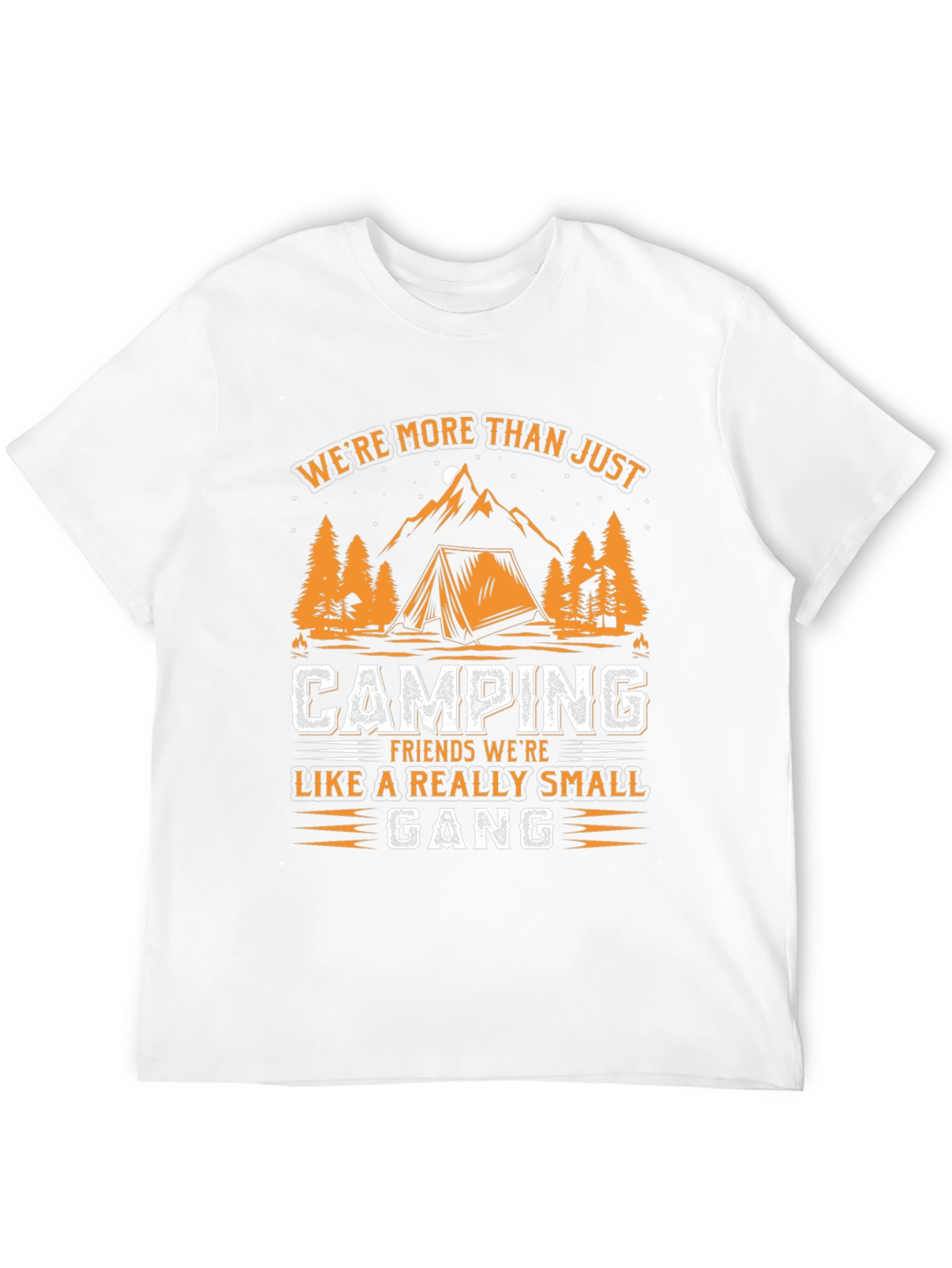 Camping Friends Small Gang Graphic Tee