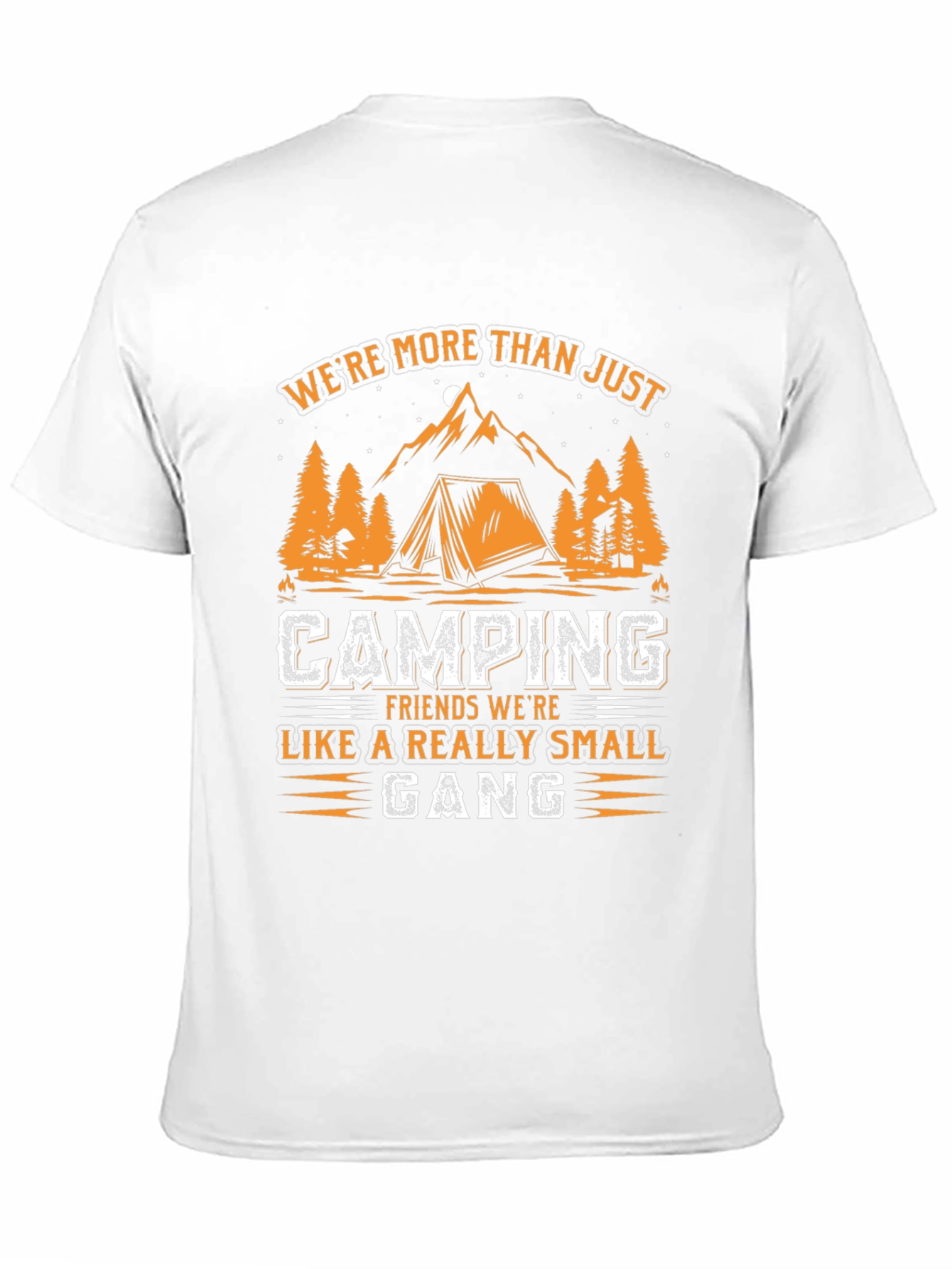 Camping Friends Small Gang Graphic Tee