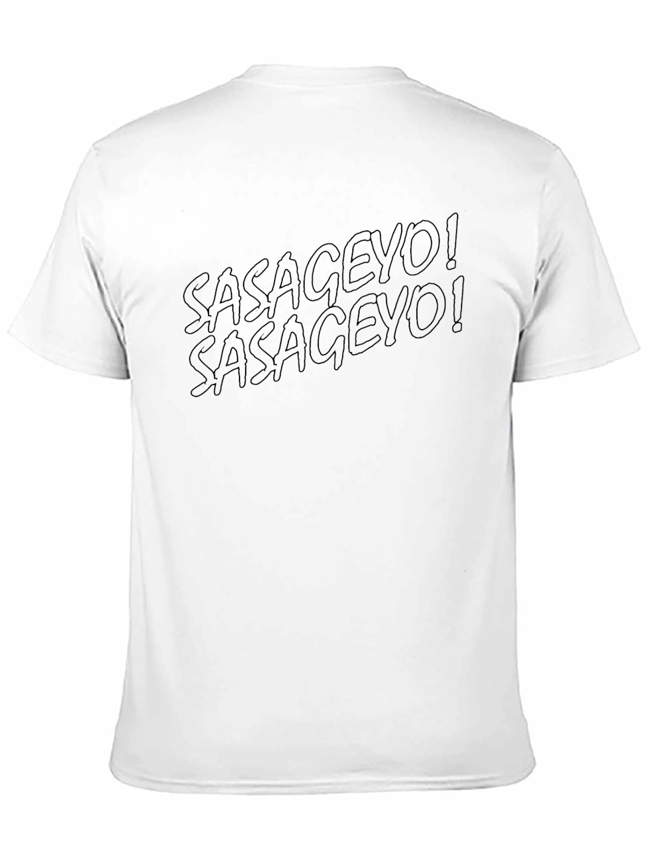 Sasageyo Anime Graphic T-Shirt - Attack on Titan Inspired