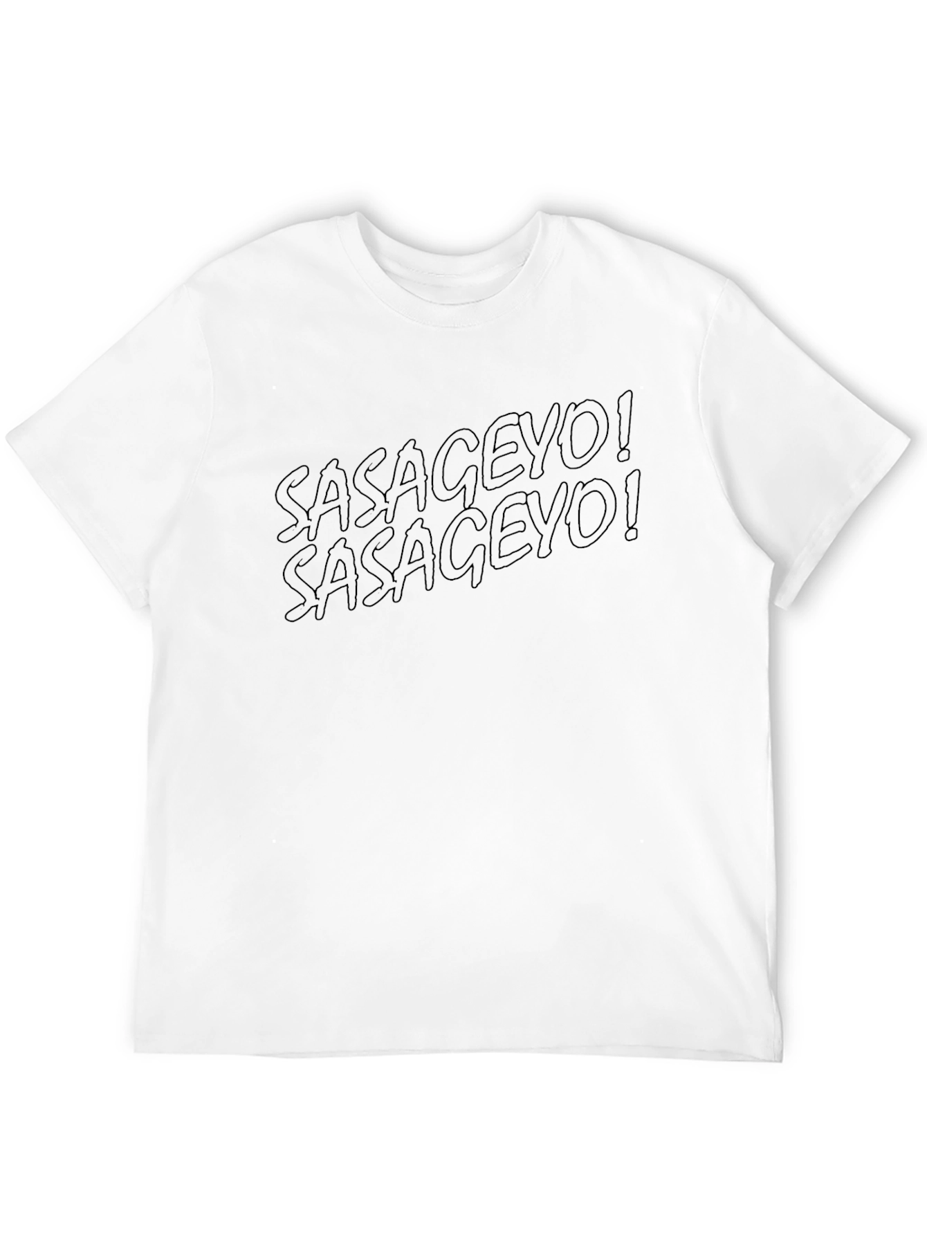 Sasageyo Anime Graphic T-Shirt - Attack on Titan Inspired