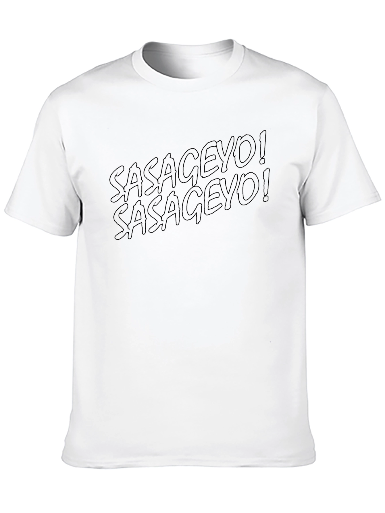 Sasageyo Anime Graphic T-Shirt - Attack on Titan Inspired