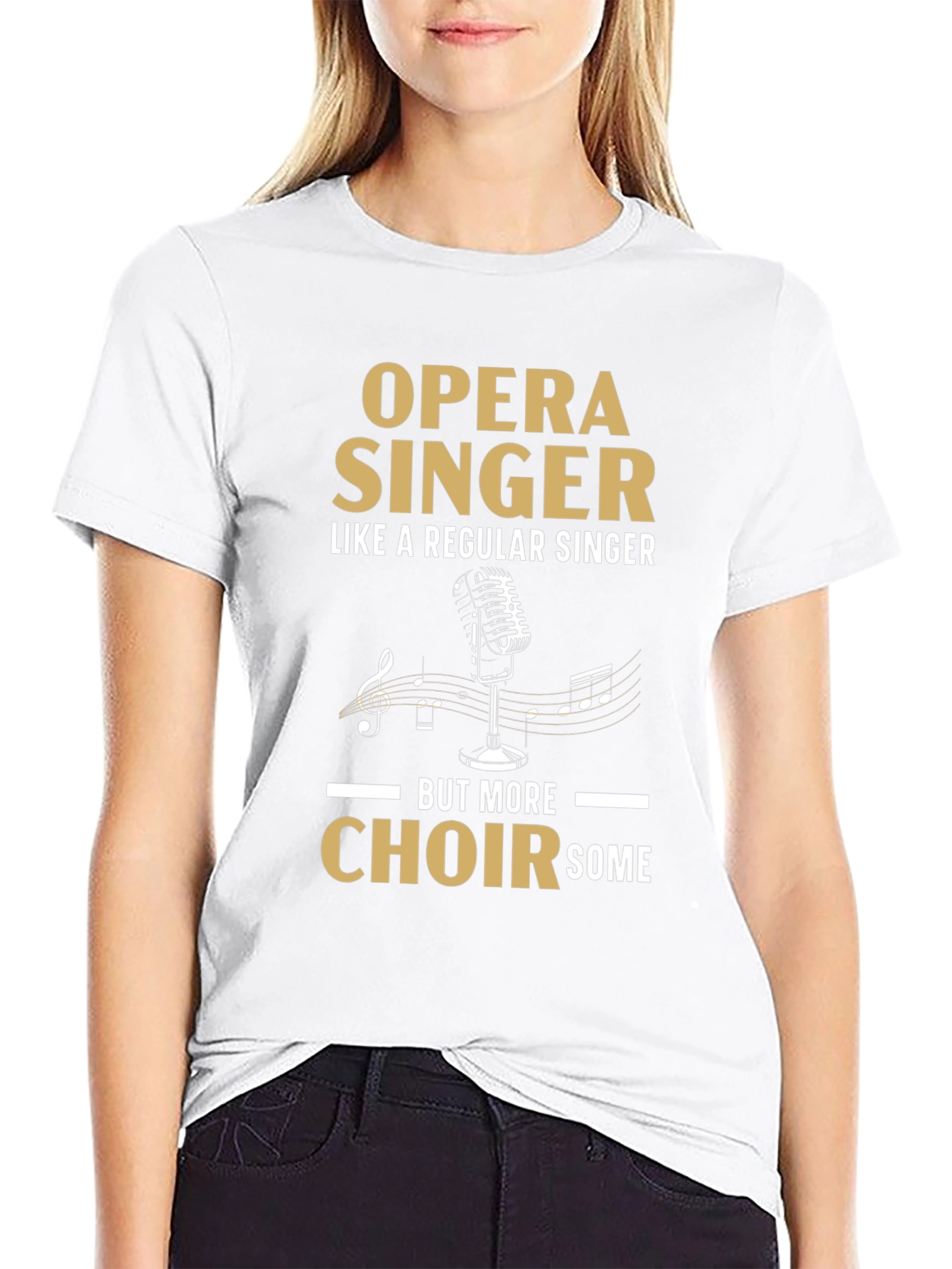 Opera Singer T-Shirt - Choirsome Design