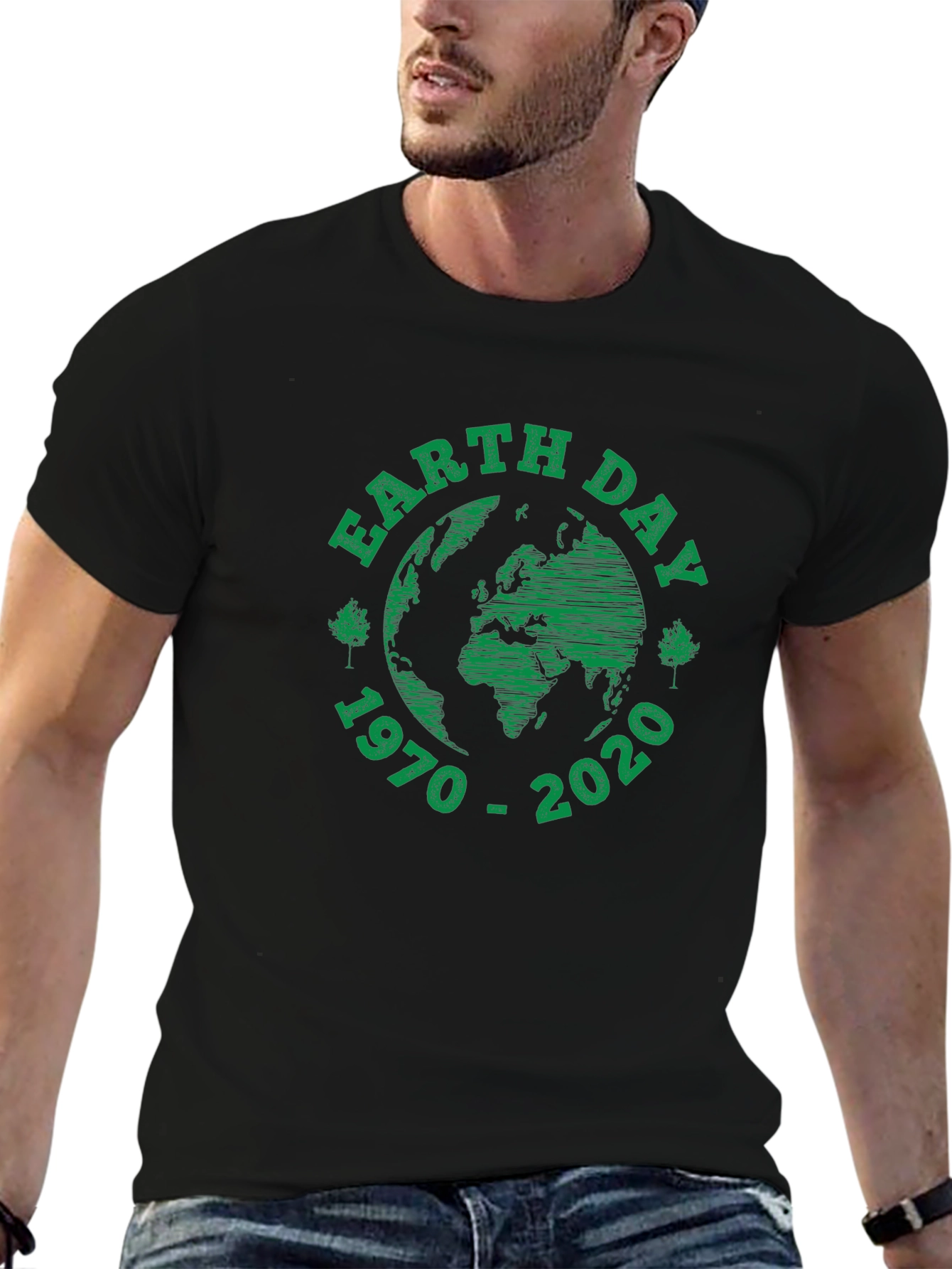 Earth Day 1970-2020 Graphic Tee - Celebrate Sustainability