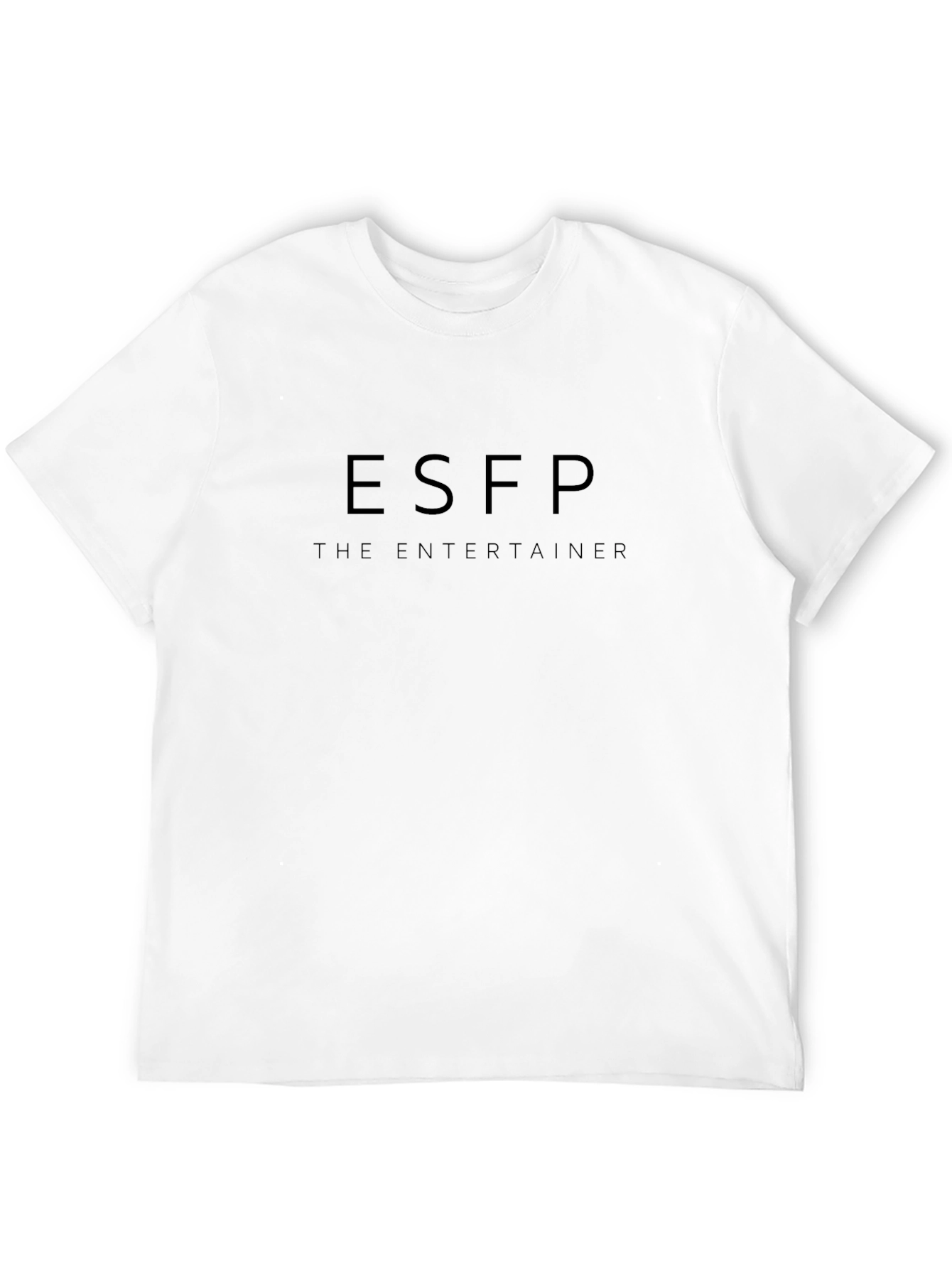 ESFP The Entertainer Black T-Shirt
