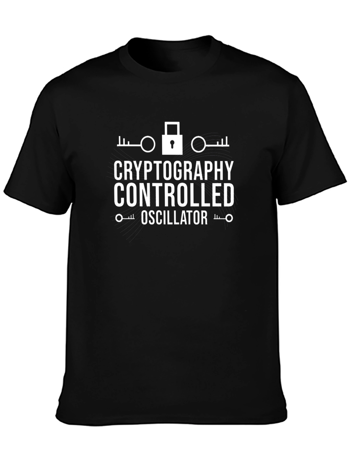 Cryptography Controlled Oscillator T-Shirt