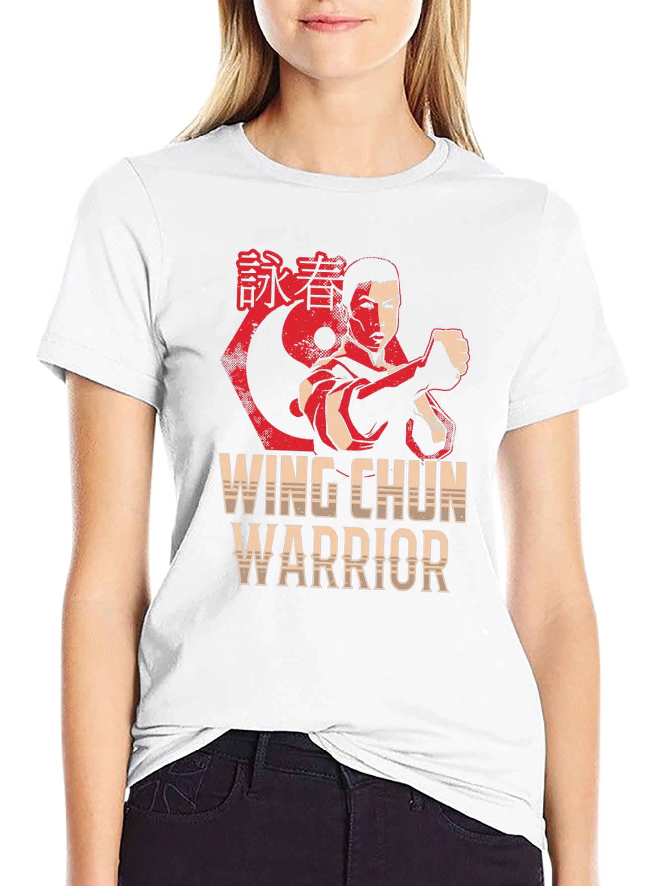 Wing Chun Warrior Graphic T-Shirt