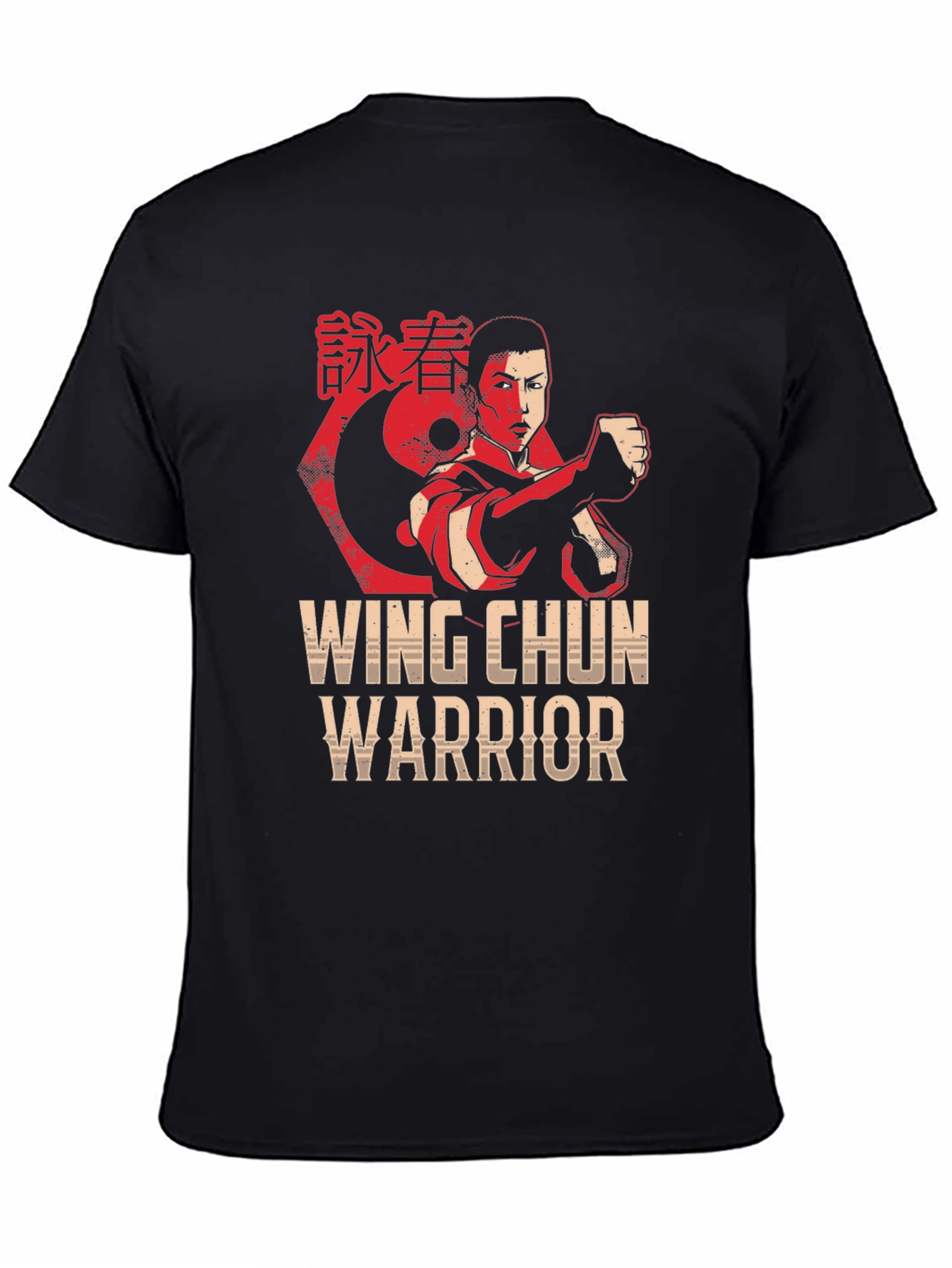 Wing Chun Warrior Graphic T-Shirt