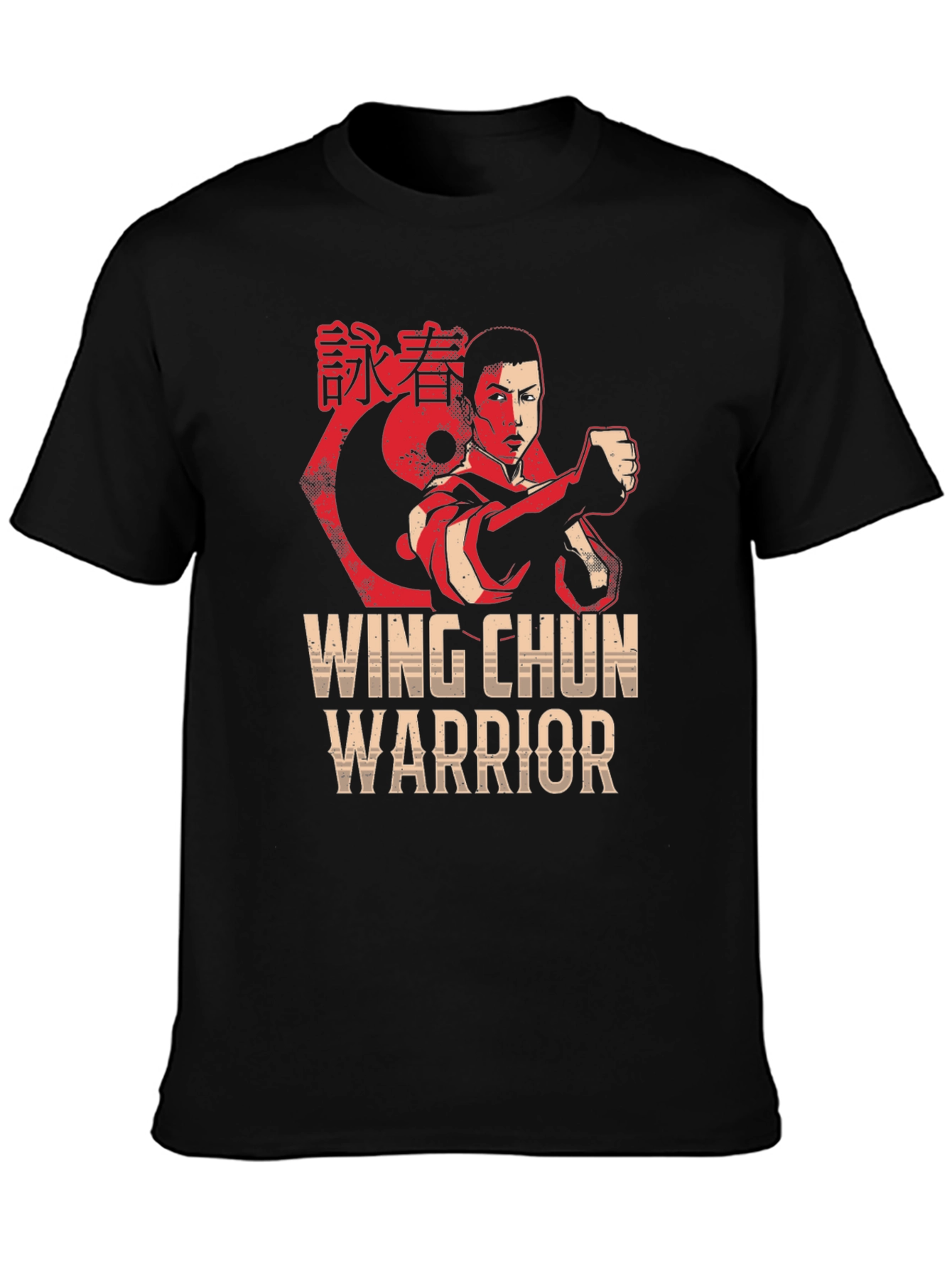 Wing Chun Warrior Graphic T-Shirt