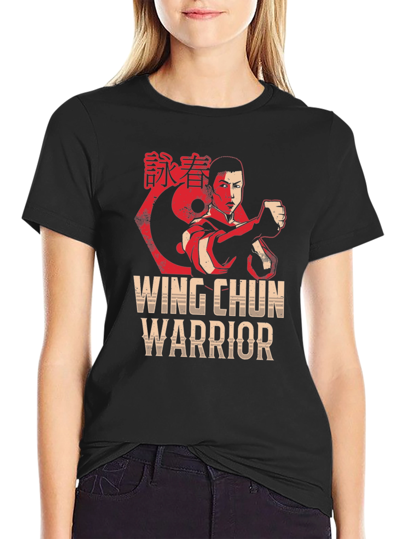 Wing Chun Warrior Graphic T-Shirt
