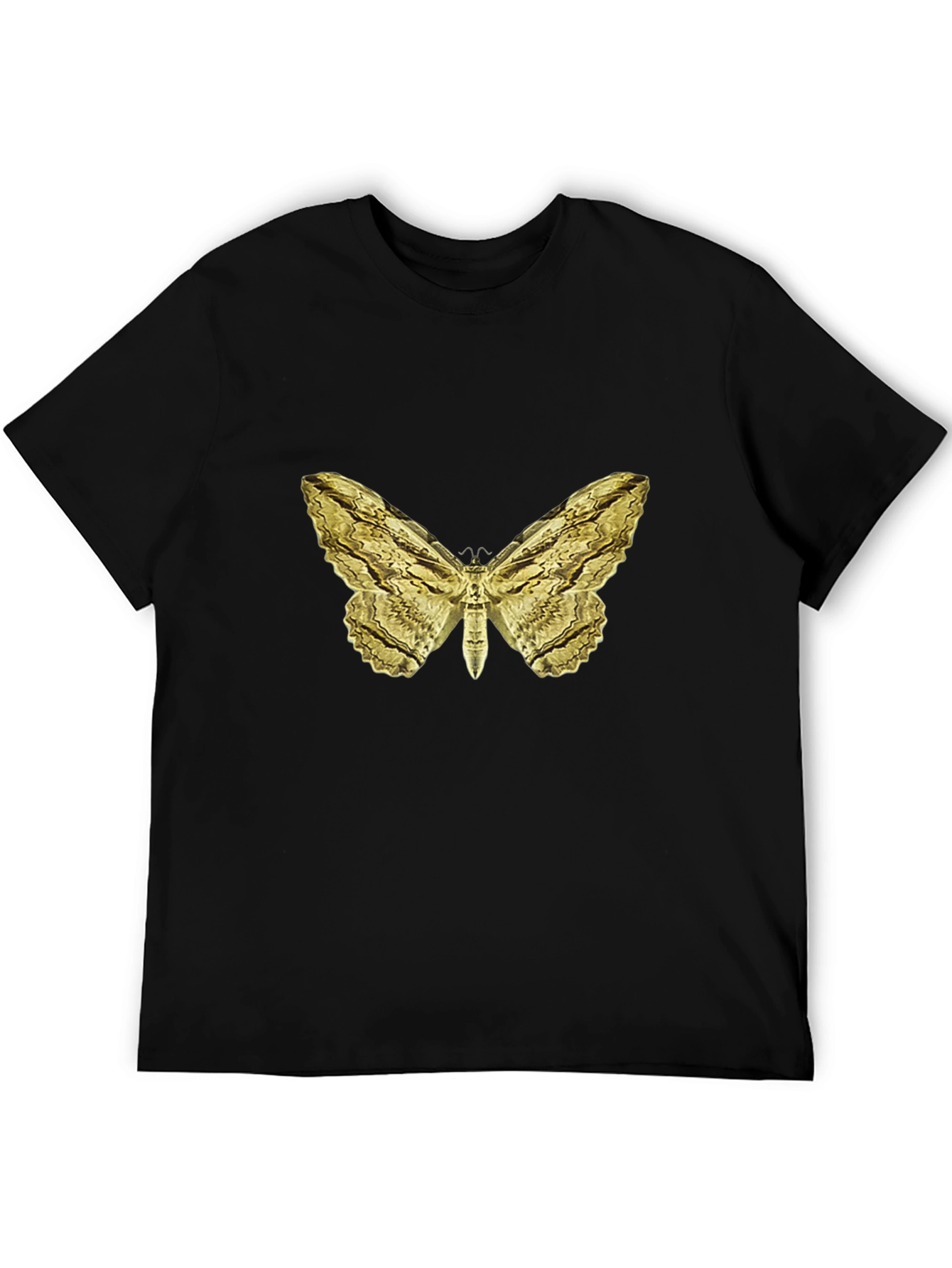 Golden Moth Graphic Tee - Stylish Comfort
