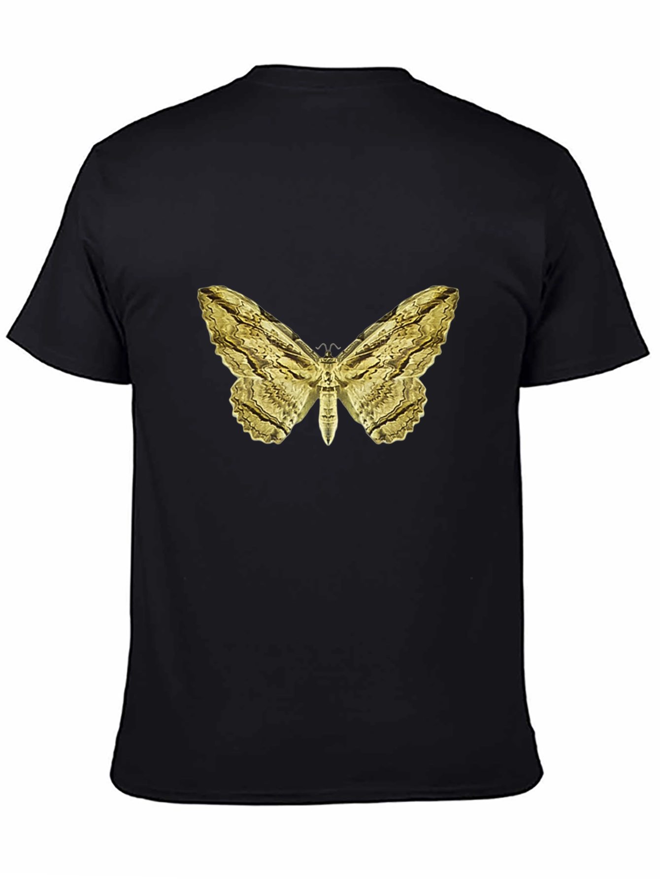 Golden Moth Graphic Tee - Stylish Comfort