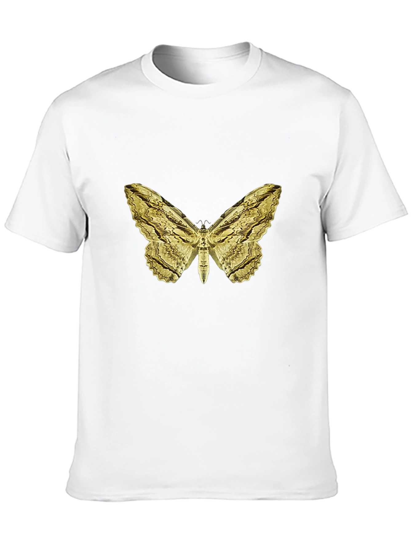 Golden Moth Graphic Tee - Stylish Comfort
