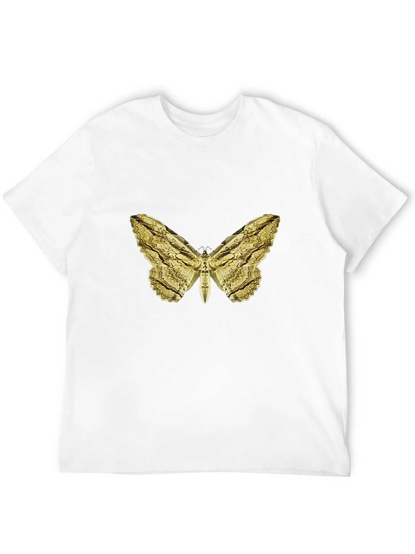Golden Moth Graphic Tee - Stylish Comfort