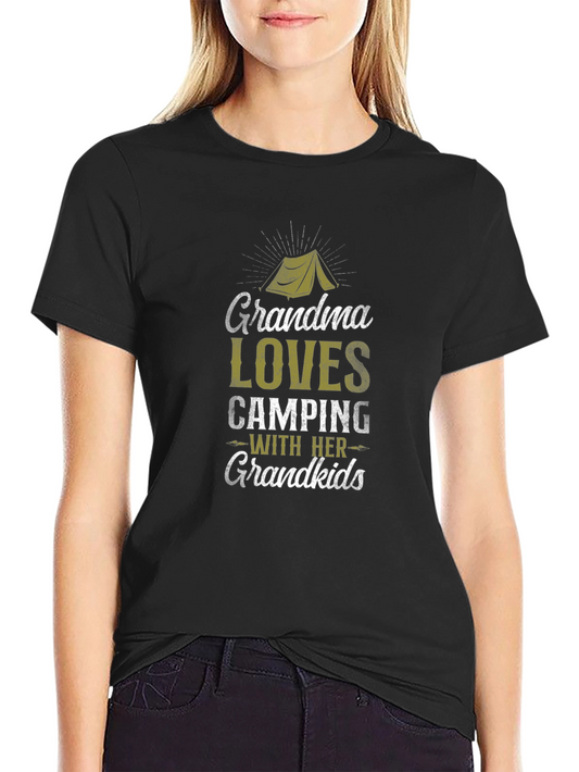 Grandma Loves Camping T-shirt