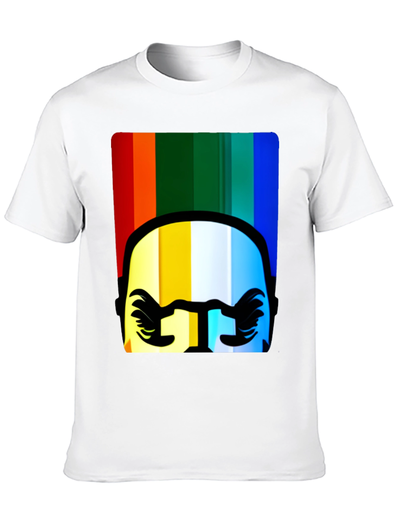 Rainbow Rider T-Shirt - Unique Graphic Tee