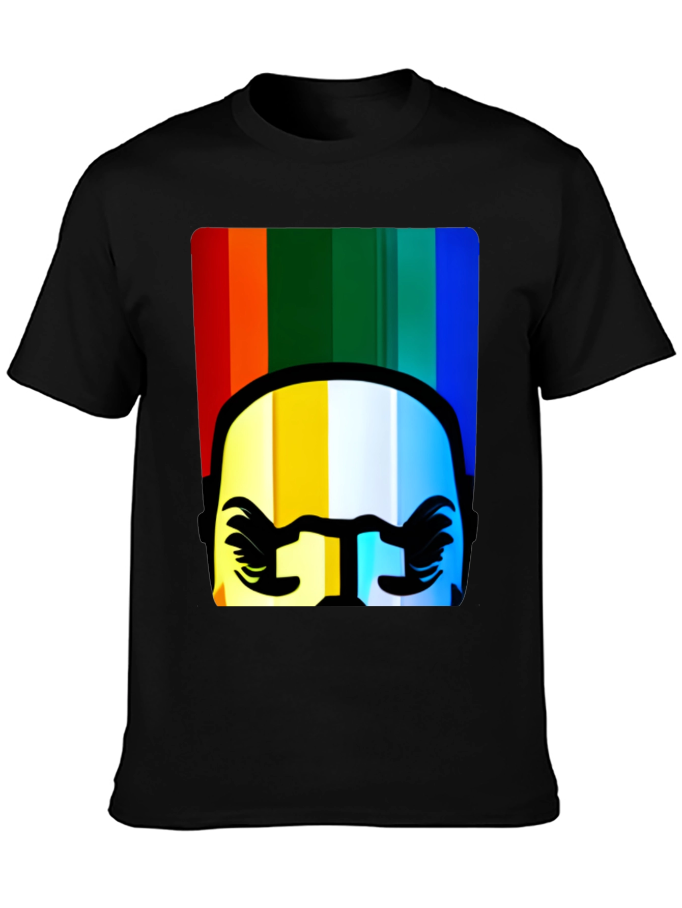 Rainbow Rider T-Shirt - Unique Graphic Tee