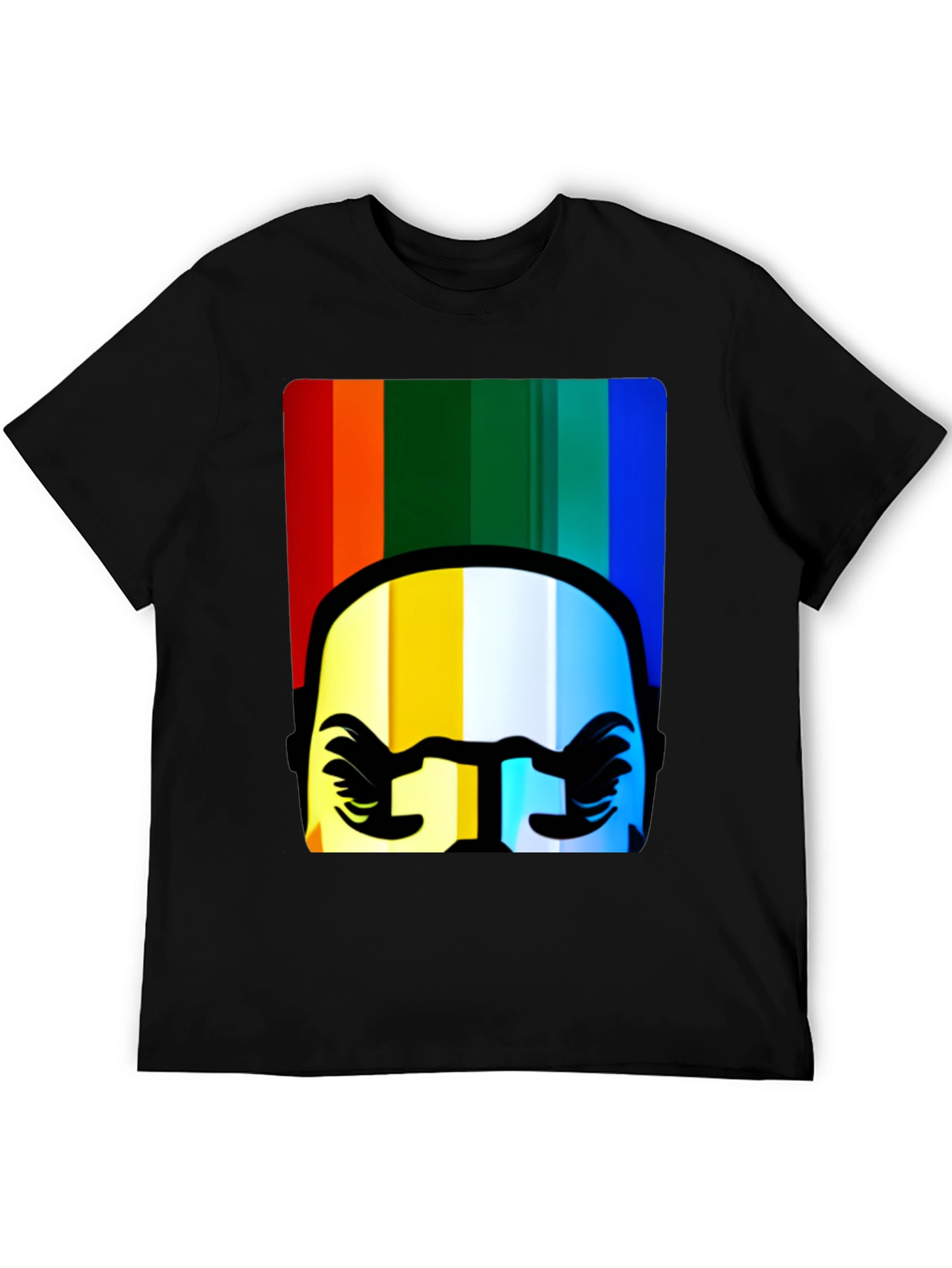 Rainbow Rider T-Shirt - Unique Graphic Tee