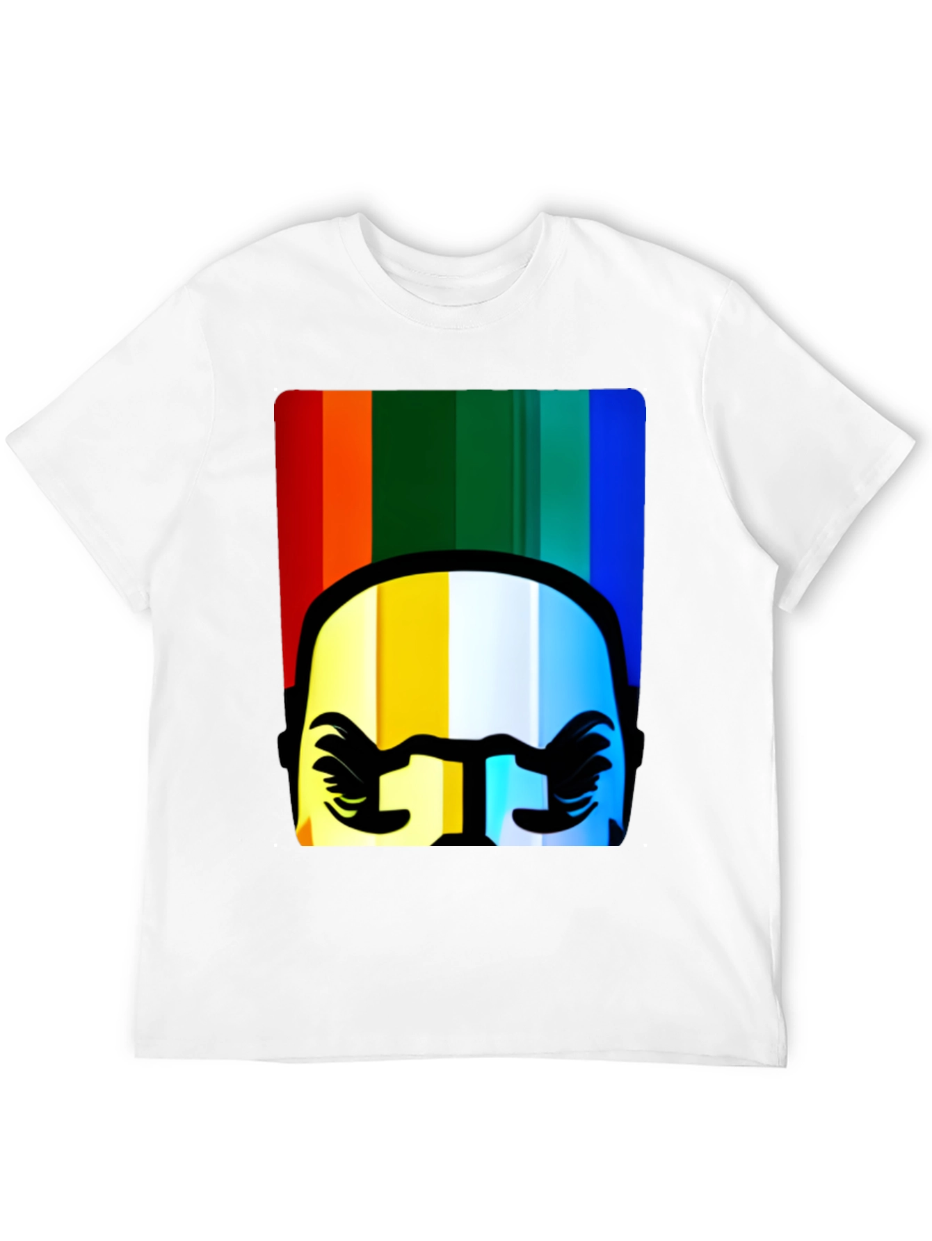 Rainbow Rider T-Shirt - Unique Graphic Tee