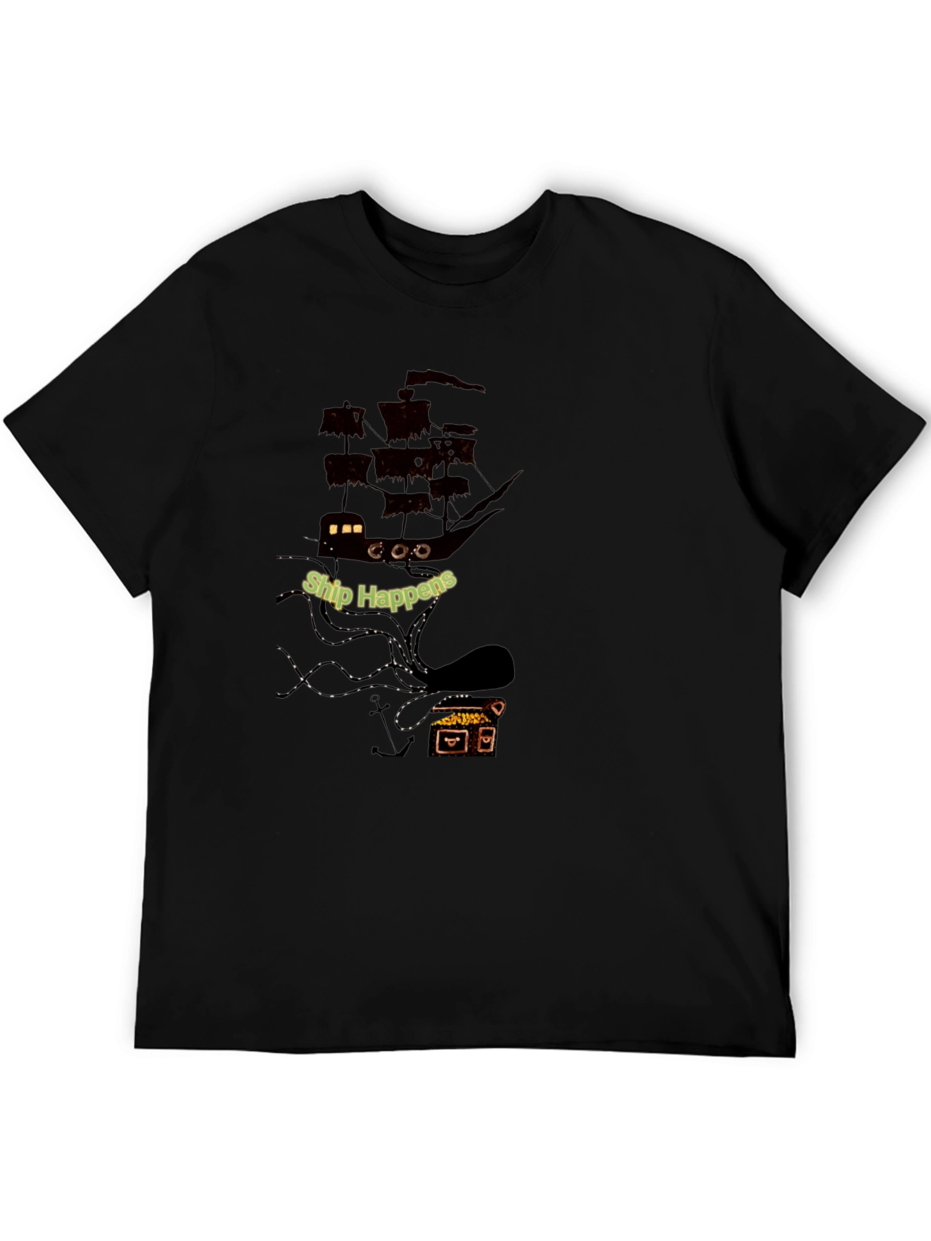 Ship Happens Kraken Graphic T-Shirt