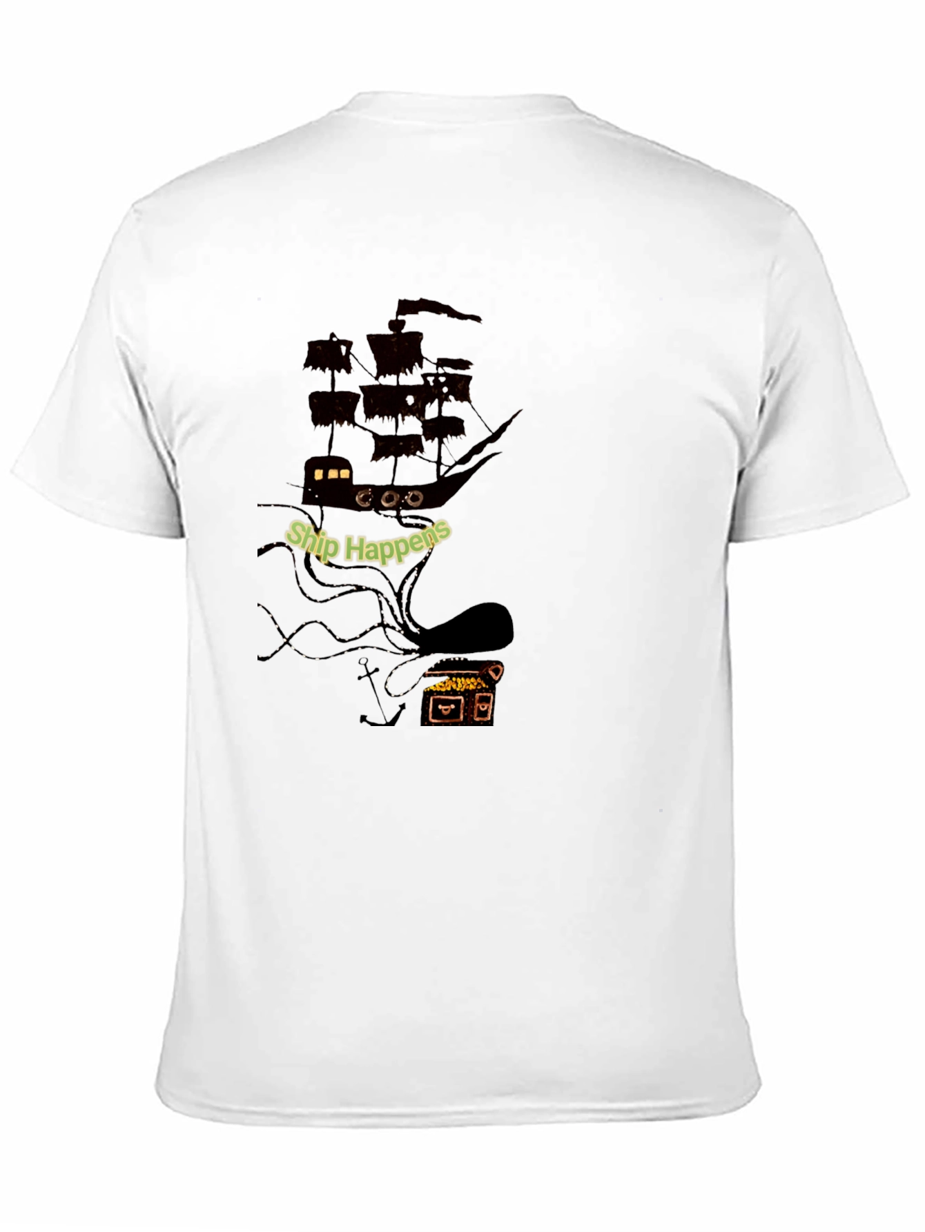 Ship Happens Kraken Graphic T-Shirt