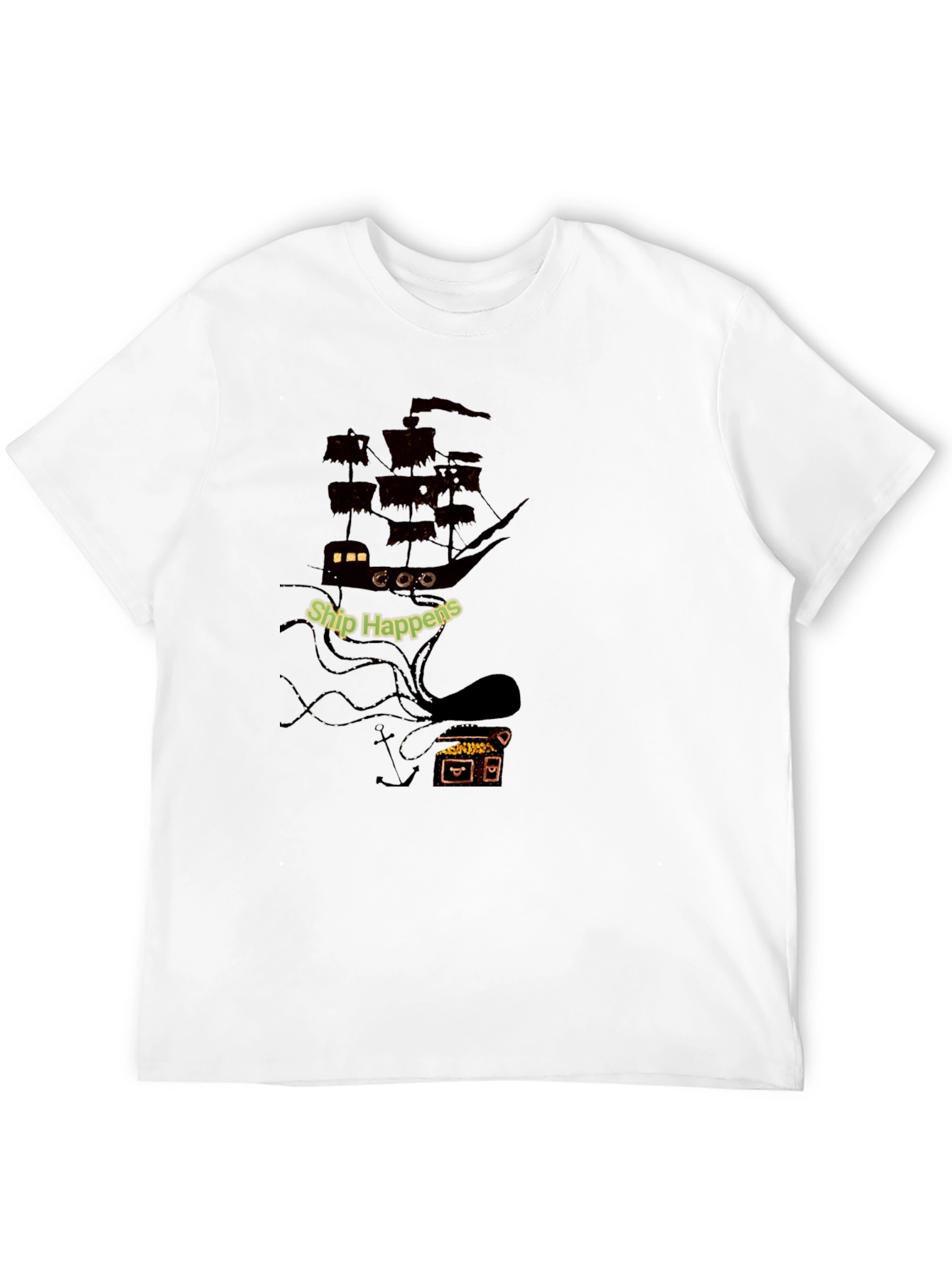 Ship Happens Kraken Graphic T-Shirt