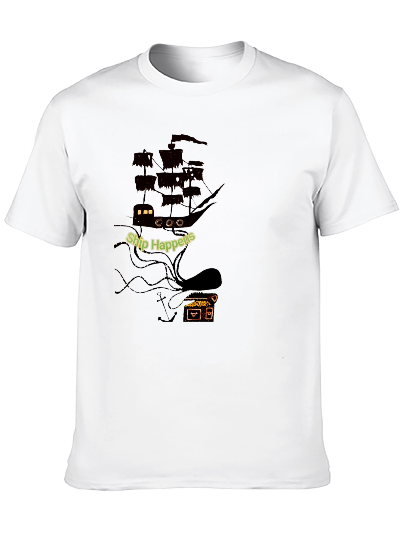 Ship Happens Kraken Graphic T-Shirt