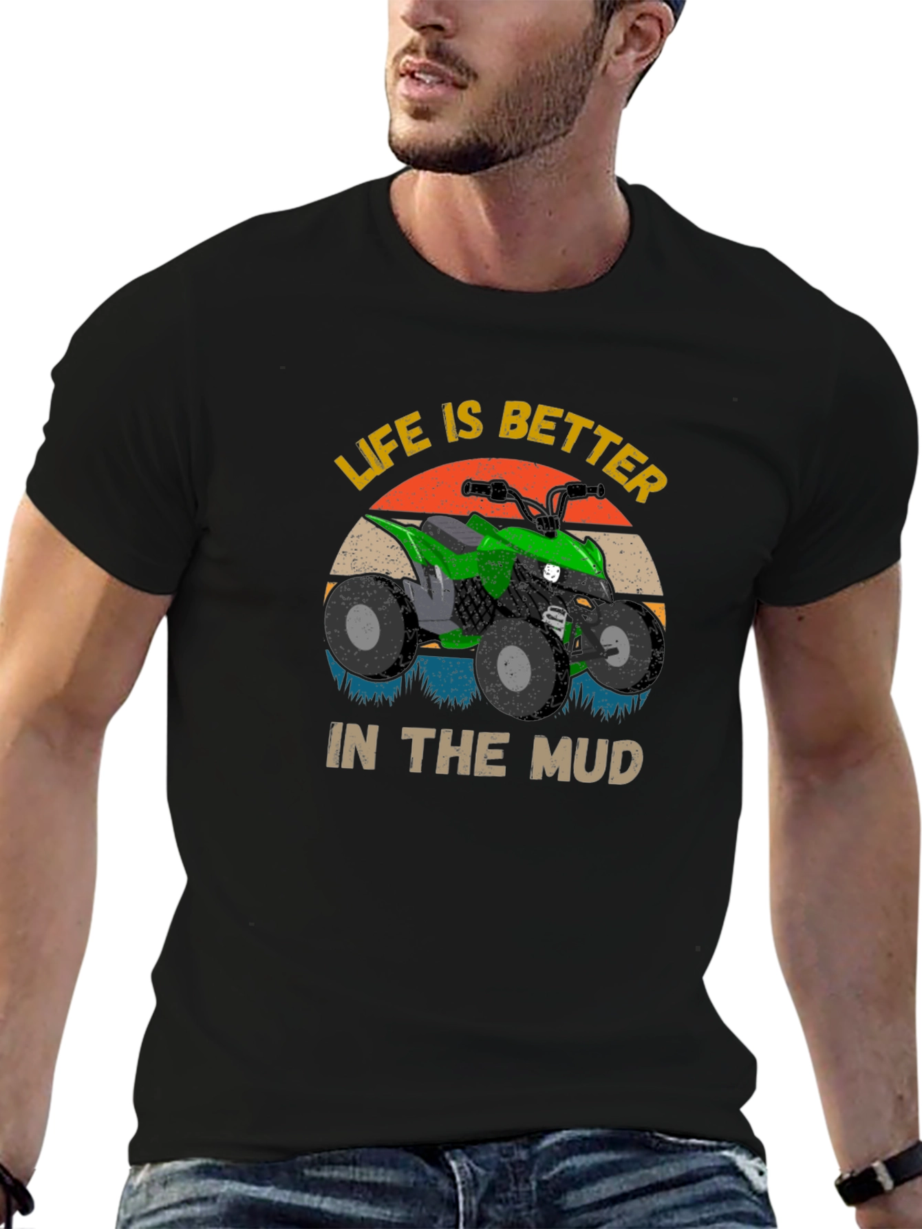 Life is Better in the Mud ATV T-Shirt