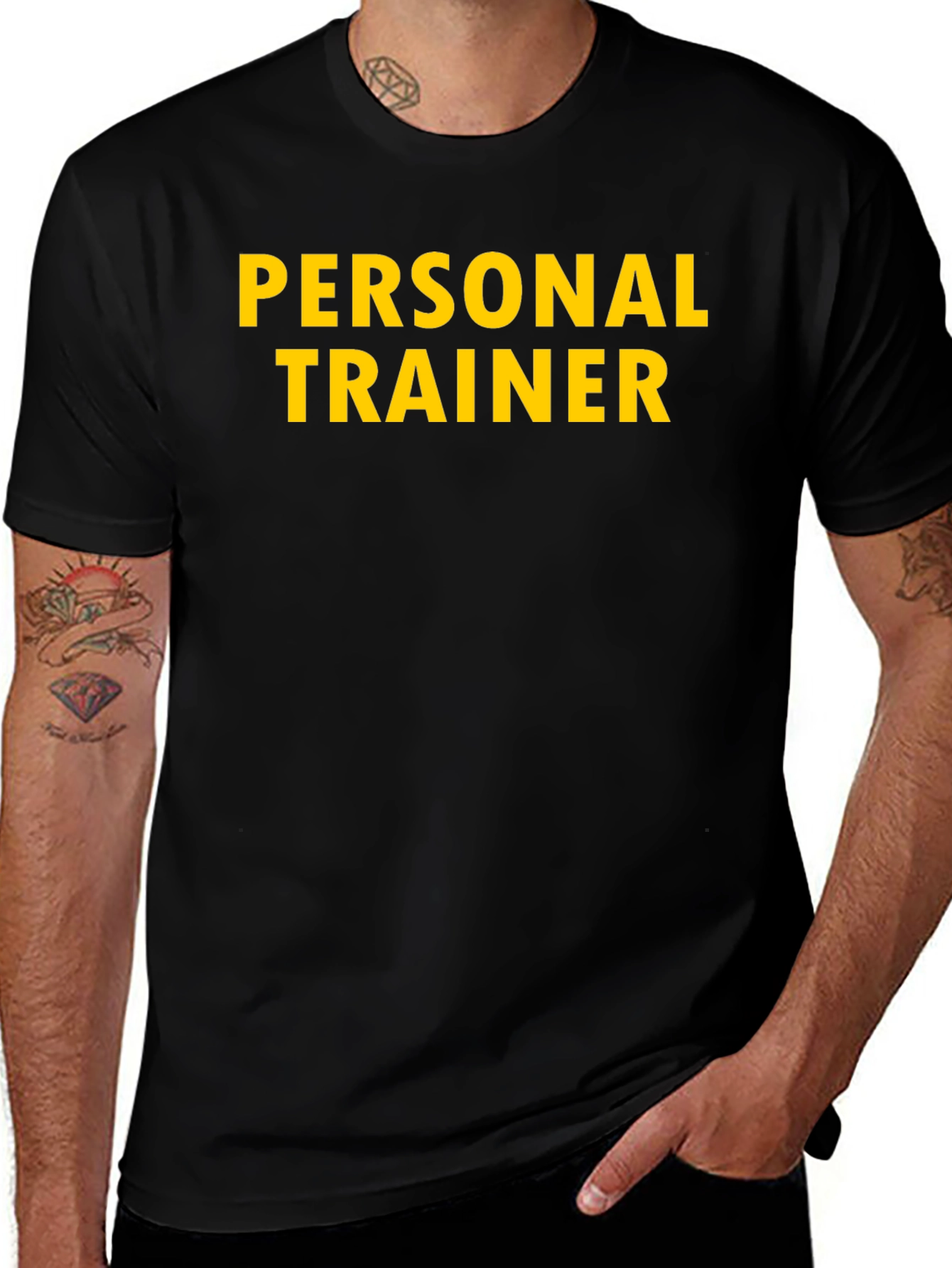 Personal Trainer Black T-Shirt